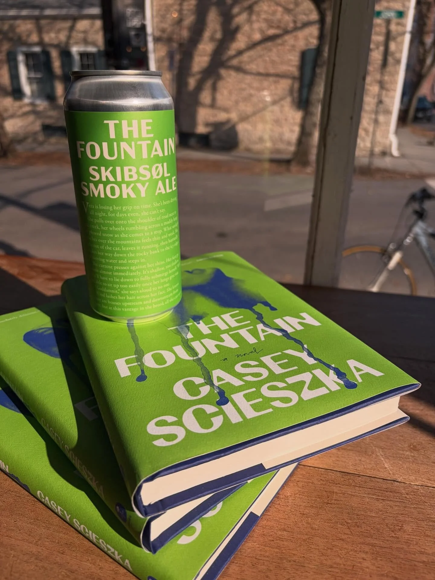 Tonight&rsquo;s the night!

We&rsquo;re celebrating the release of The Fountain, by #FriendOfTheShop and co-owner and operator of the Catskills&rsquo; favorite Bed &amp; Bar @sprucetoninn, Casey Scieszka!

Casey will be in conversation with our very 