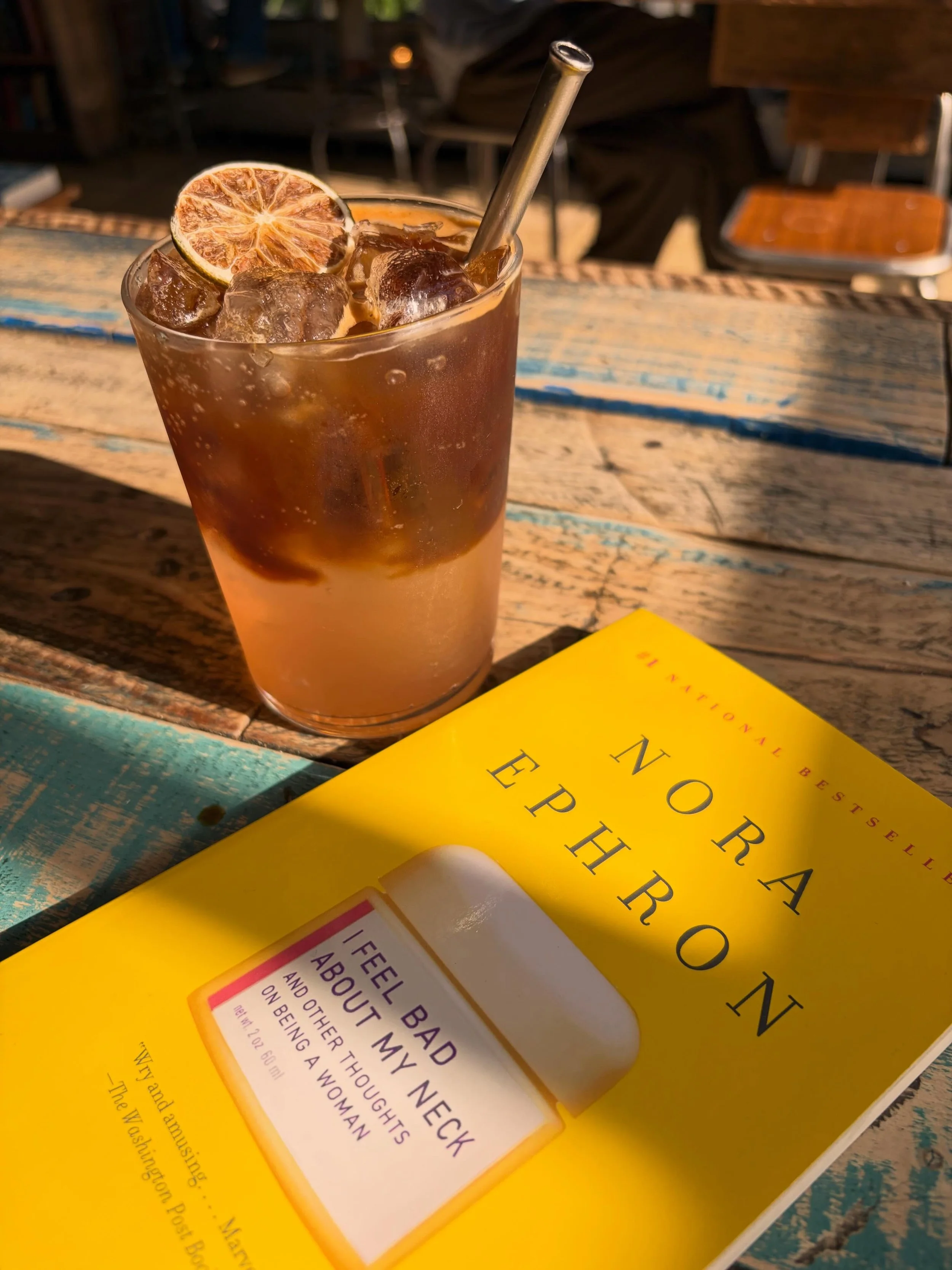 This month&rsquo;s featured #sproda:

I Feel Bad About My Nectarine 🍑 

Espresso from @counterculturecoffee, nectarine, tamarind, tajin, club soda.

Sweet-tart, some mild smokey heat, refreshing on a hot June day.

Designed again by Kaylyn!

Availab
