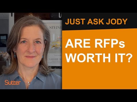 Just Ask Jody: "Is answering RFPs worth the time, money and effort?"