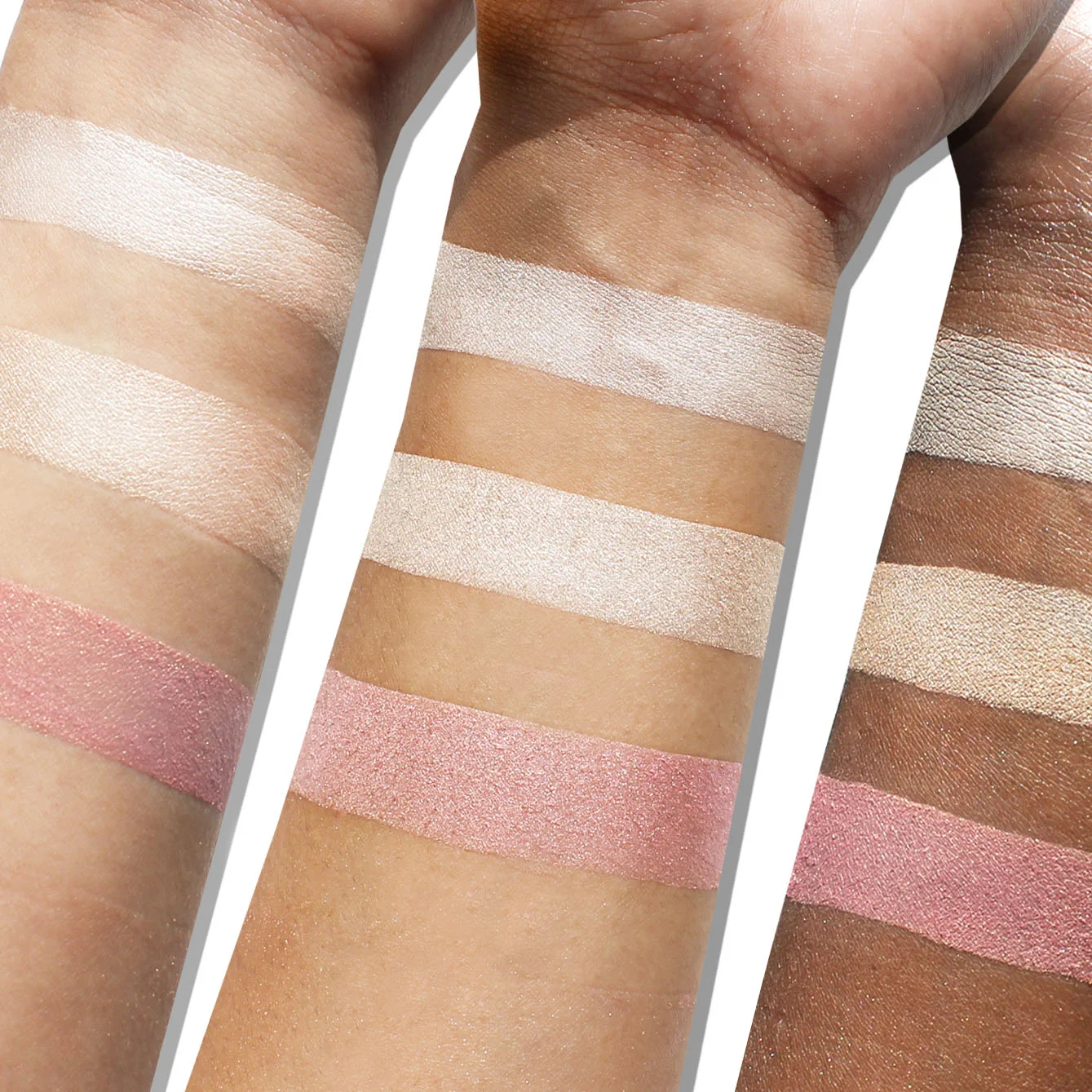 Top to bottom: London Lustre, Santorini Sunset, Rome Rose Image courtesy of Pixi Beauty
