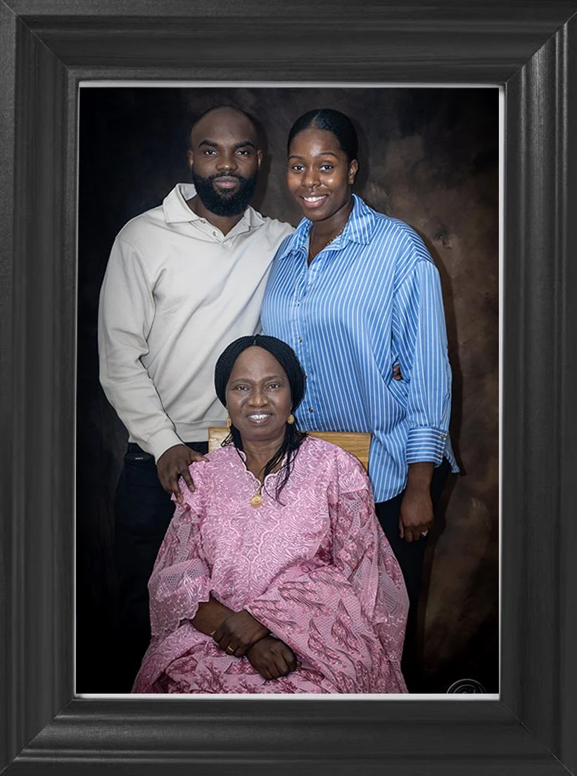 Sojis family Framed Print