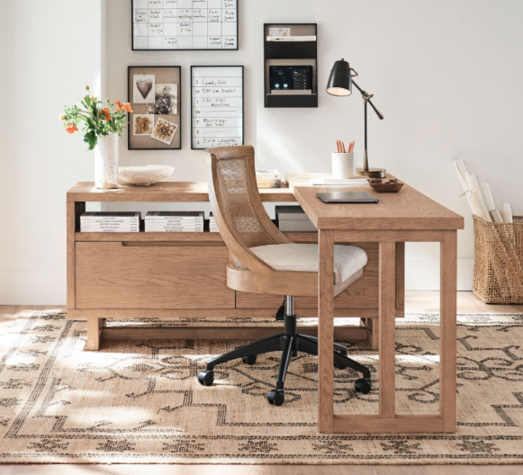 Portola L-Shape Rotating Desk (ADA compliant)