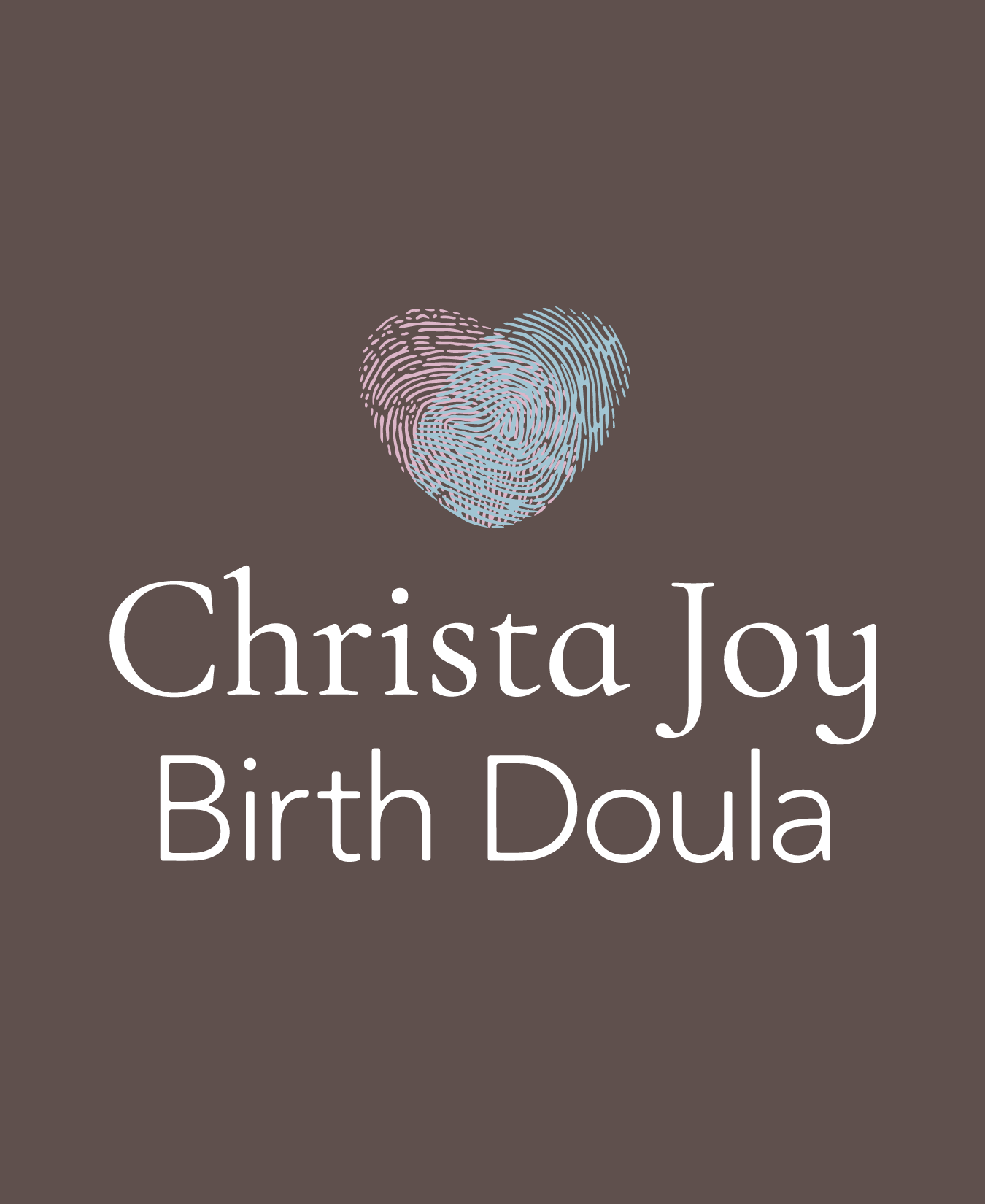 Custom Logo Design for Christa Joy Birth Doula