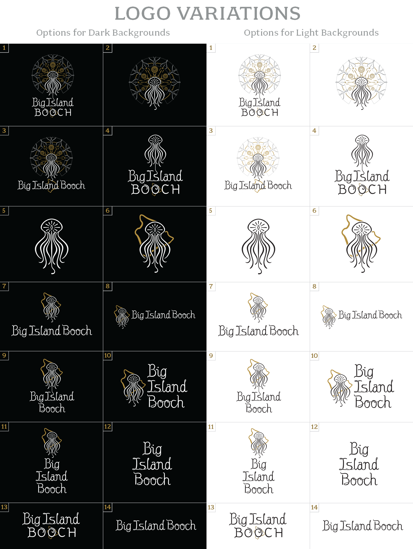 A typical brand may not have this many possibilities on the treatment of their logo. However, with this brand it has become essential to be dynamic and is in-line with their uber organic, morphy, animated feel & essence.