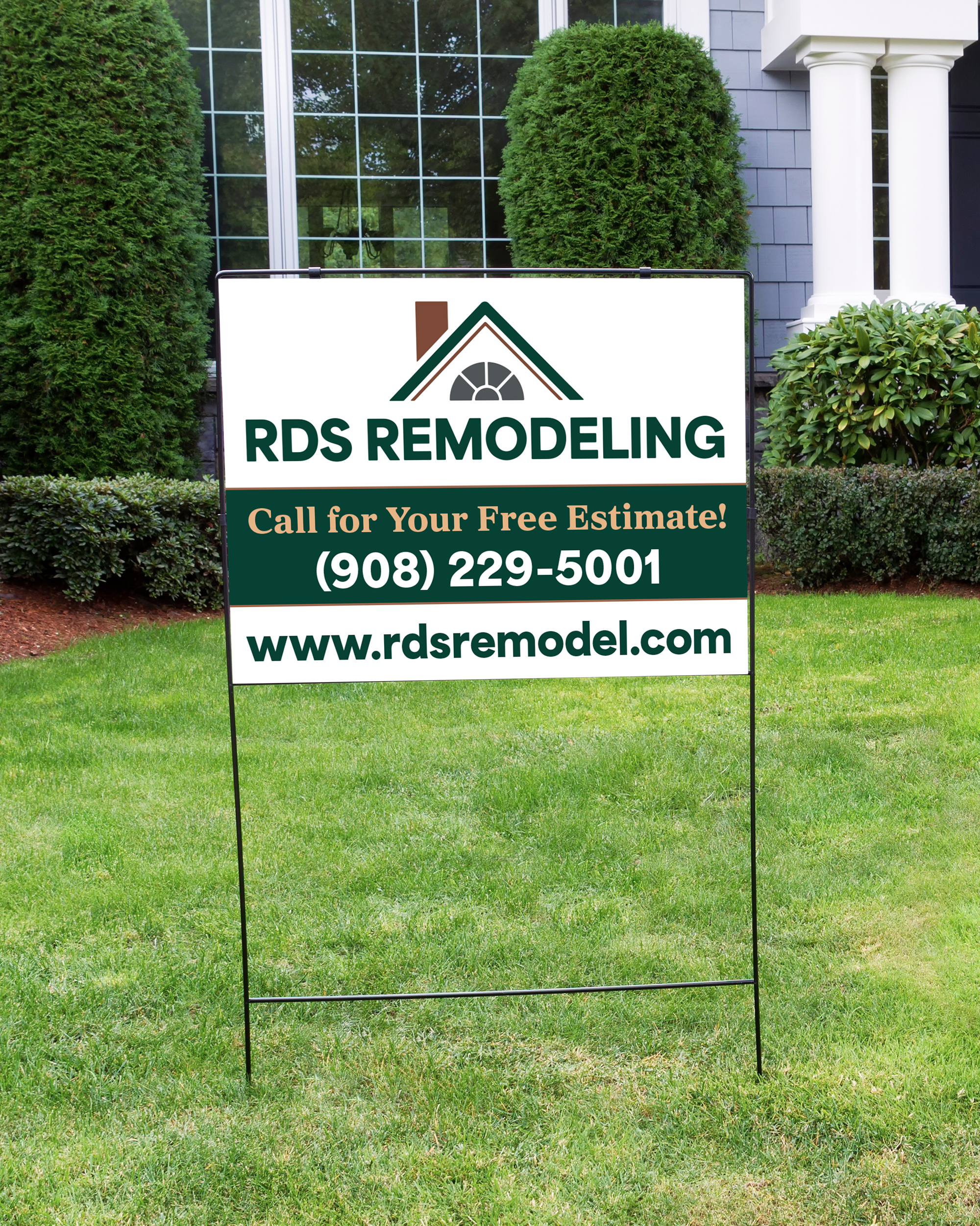 Promotional Signage Design for RDS Remodeling