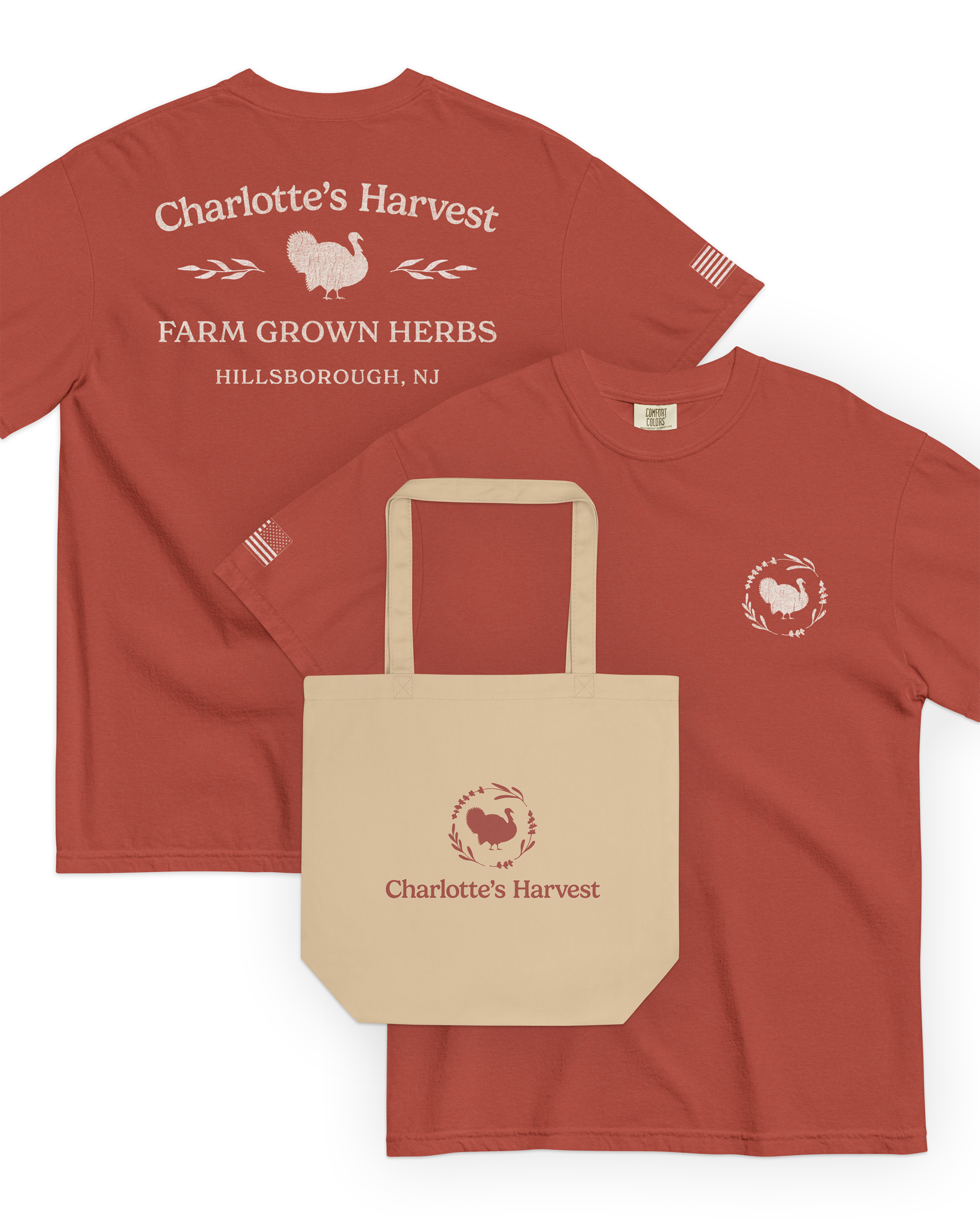 Apparel & Accessory Design for Charlotte's Harvest