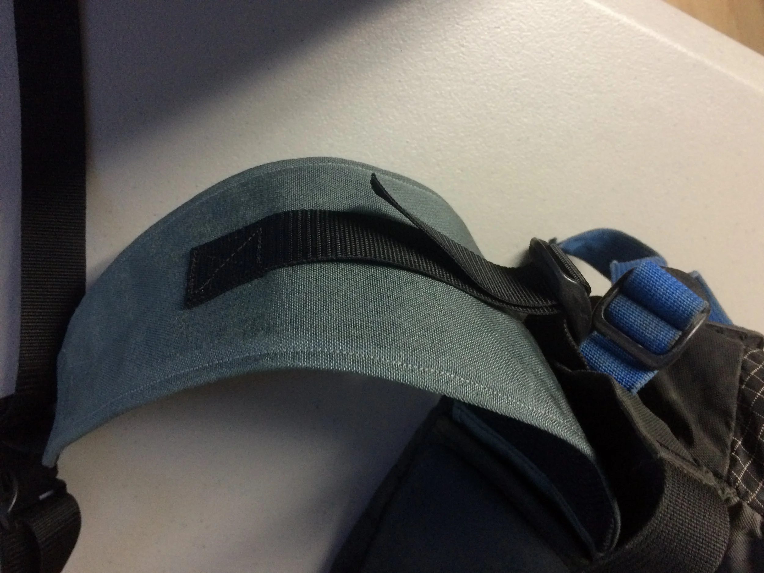 Custom built replacement hip belt