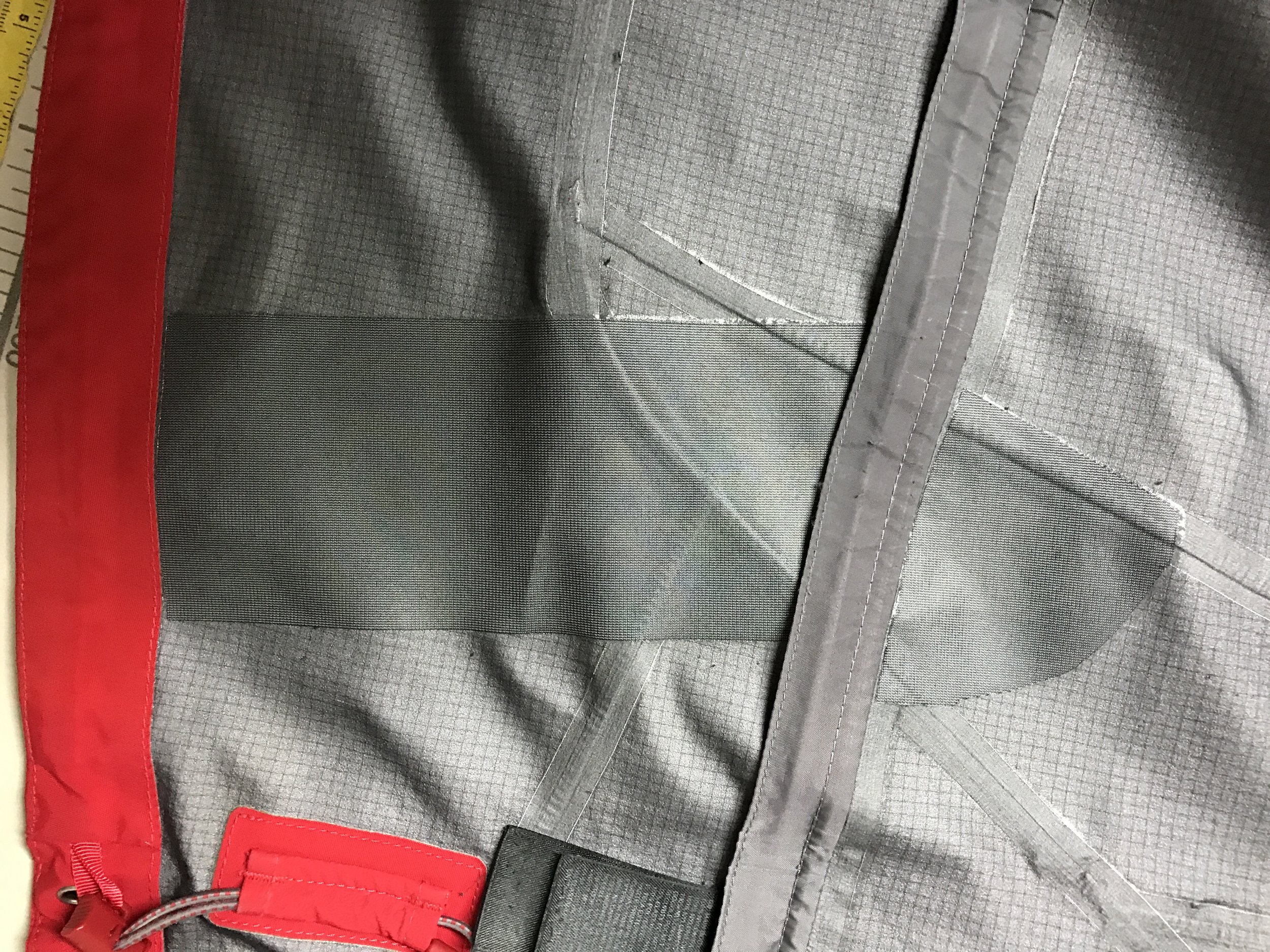 Ski Patrol Uniform Jacket Repair