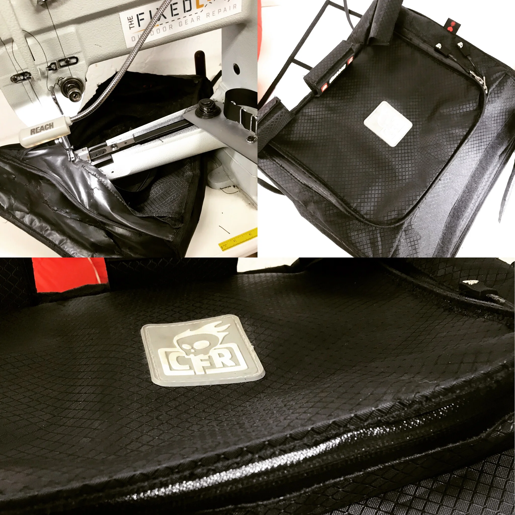 CFR tunnel bag zipper replacement