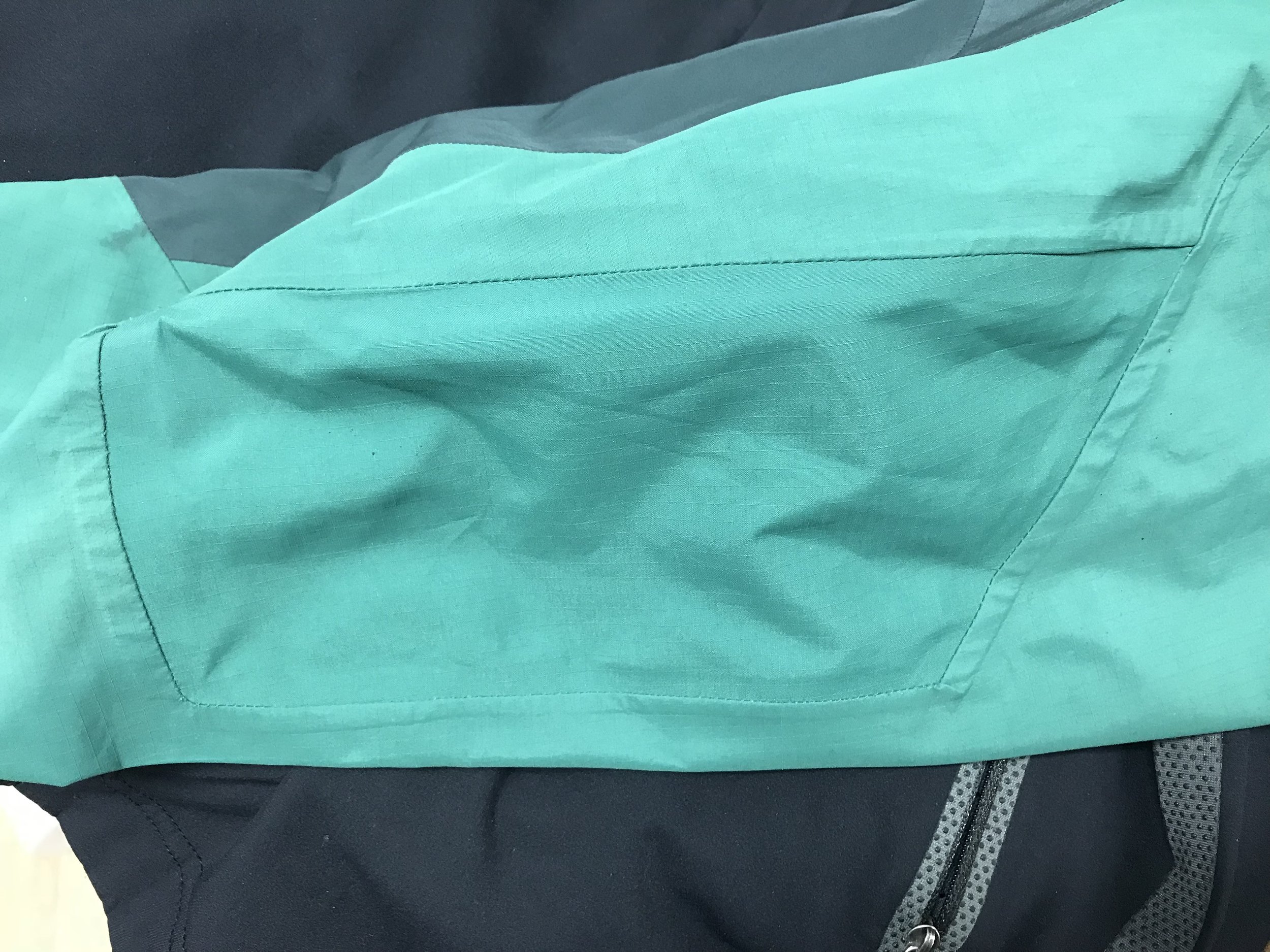 Color matched Gore-Tex® replacement panel
