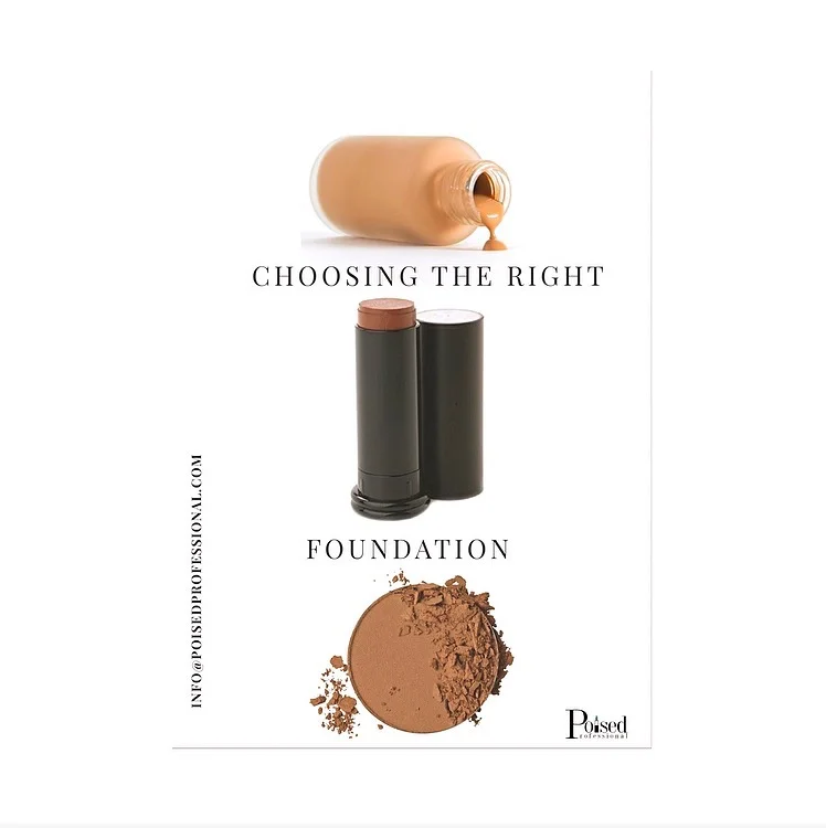 Choosing the Right Foundation for your Skin Type