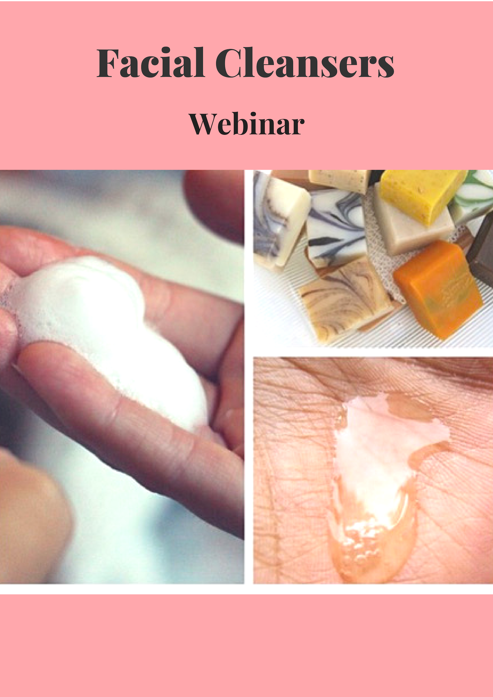 Facial Cleansers Webinar