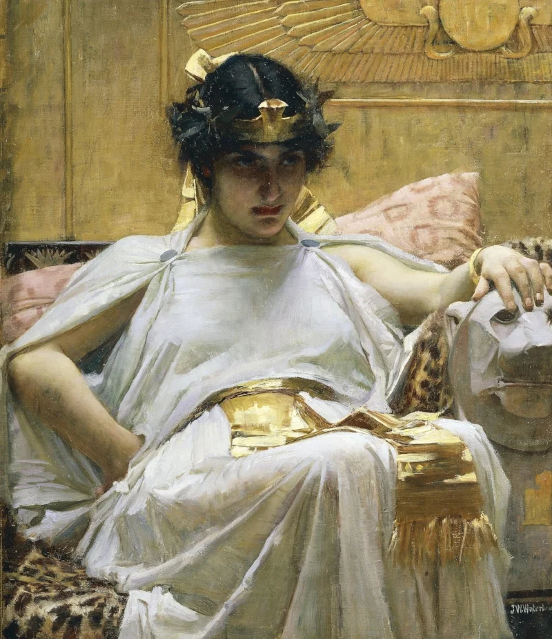 Cleopatgra. Source: History.com (Getty Images)