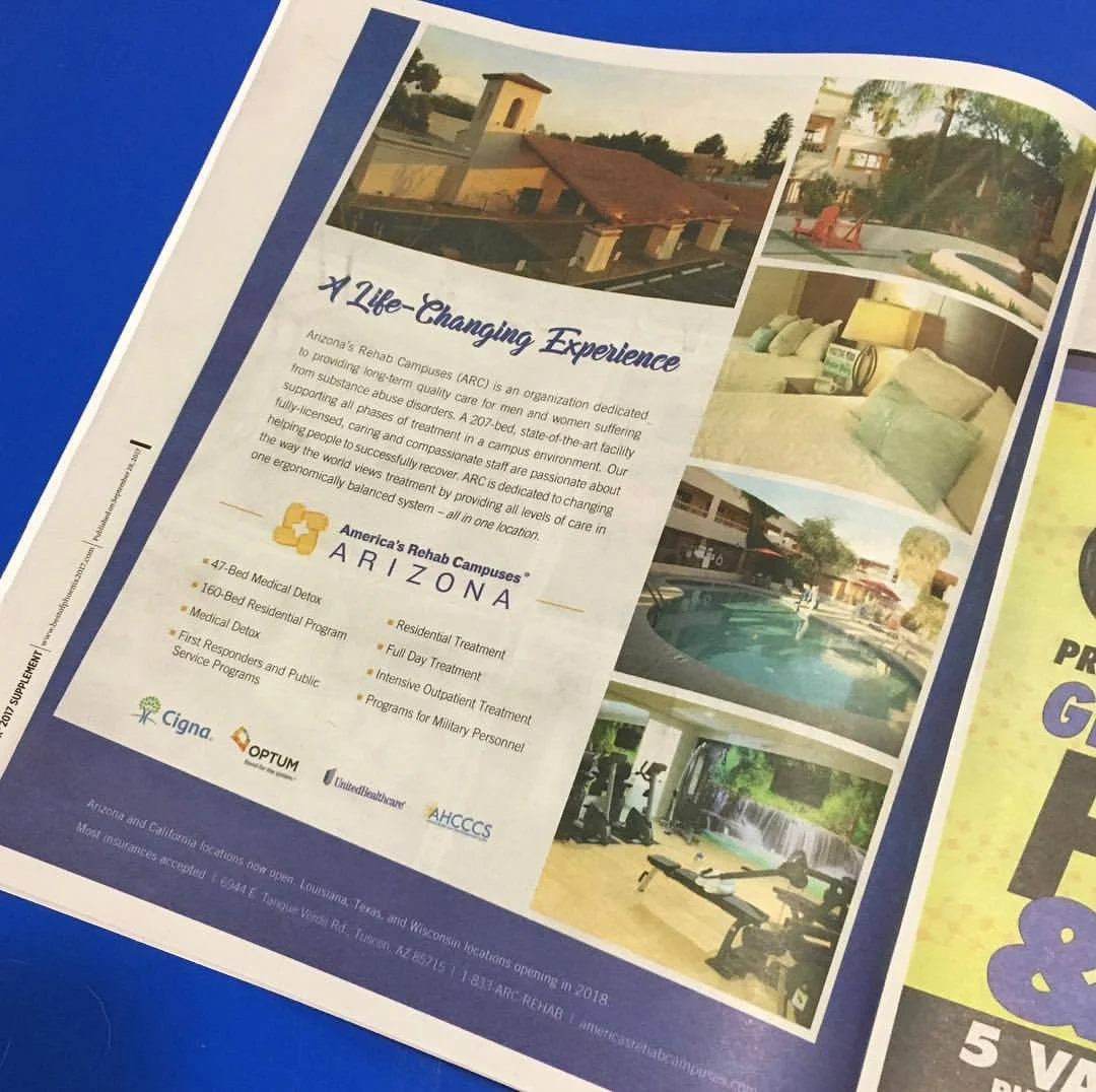  Full-page ad in the Phoenix New Times 
