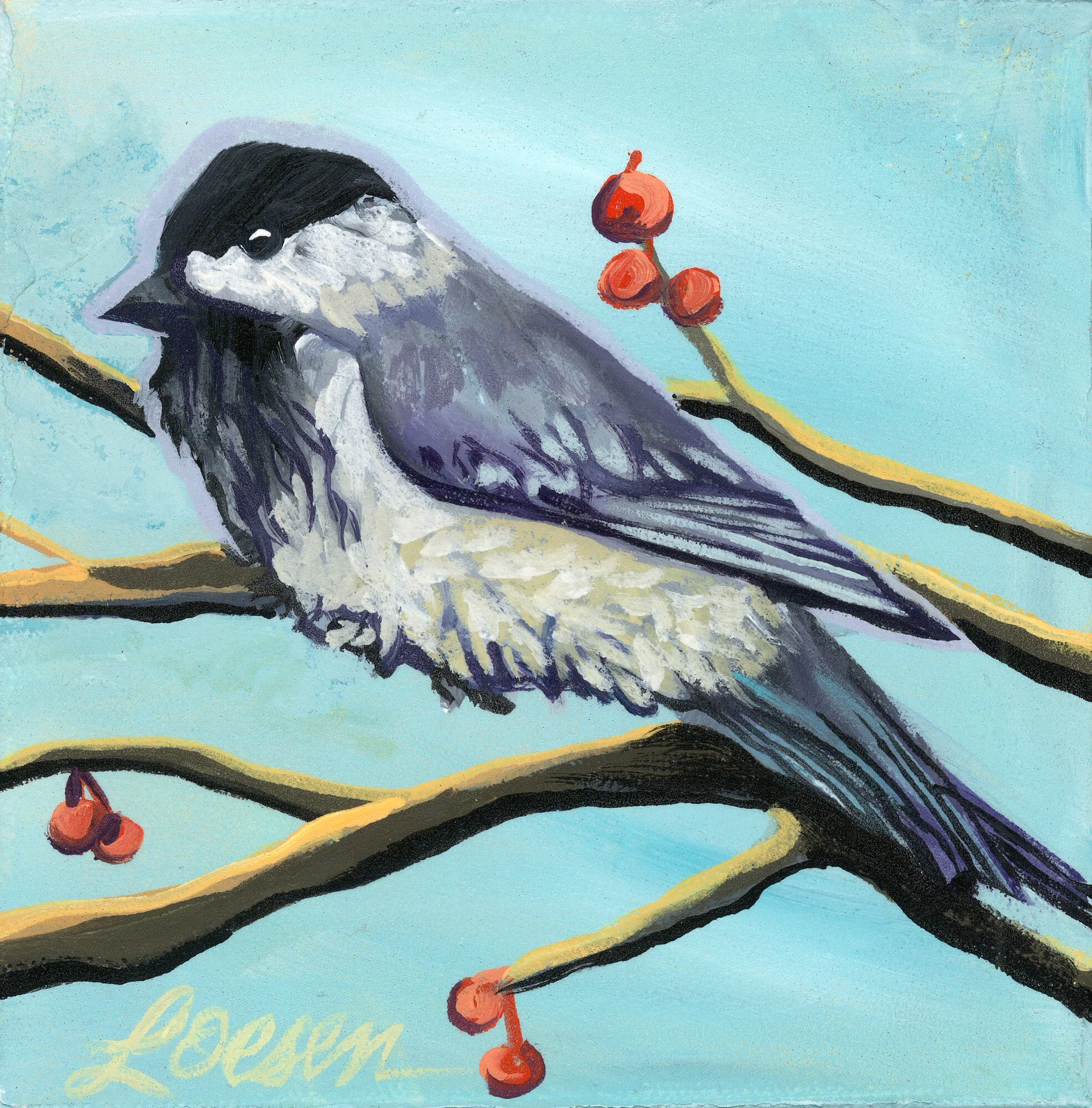 Chickadee Looking West