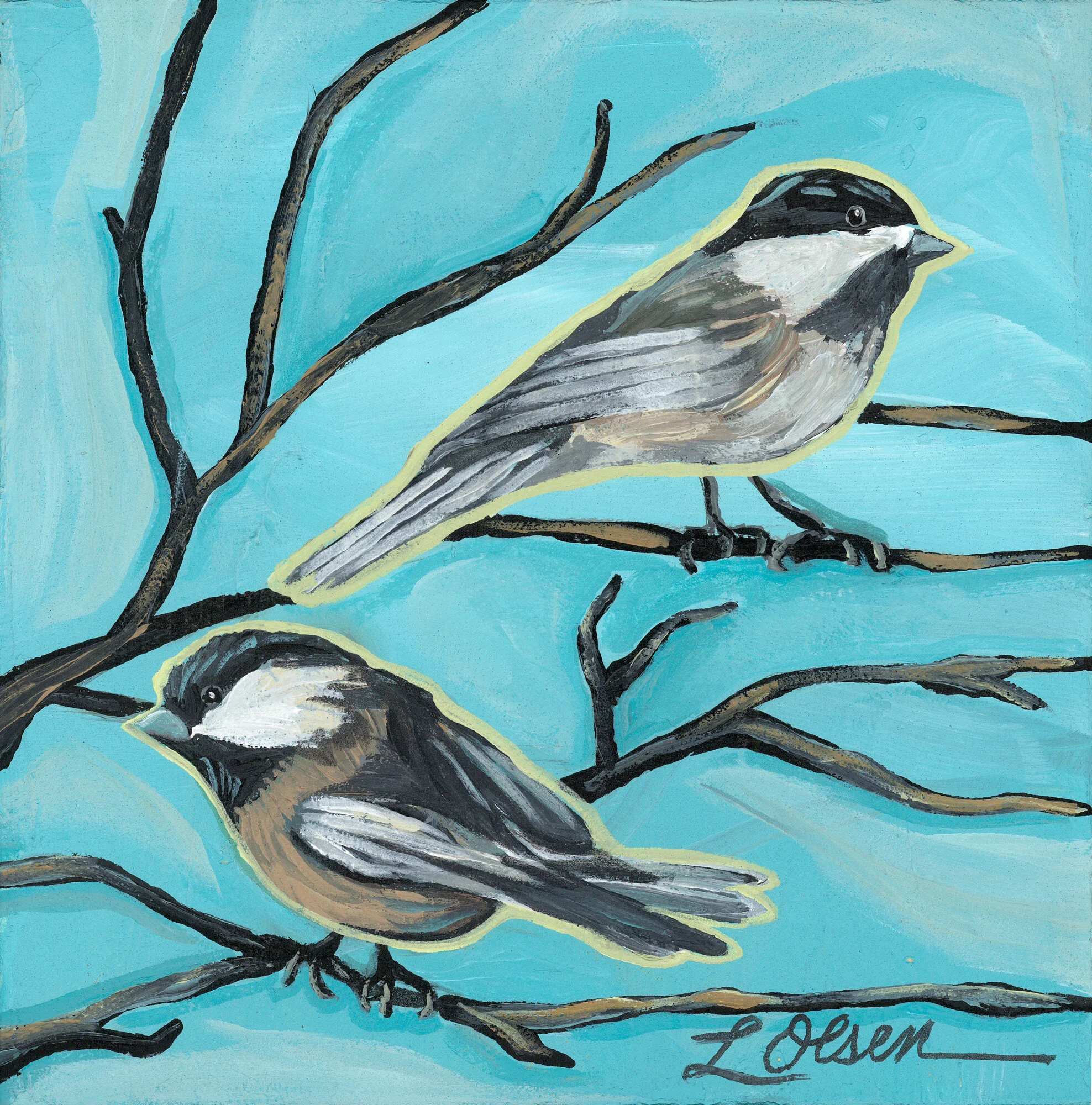 Chickadee Branches