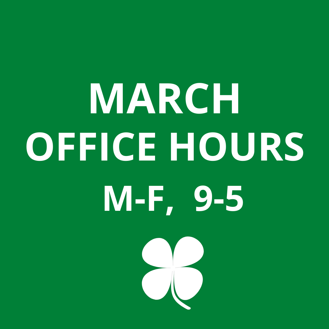 March Office Hours