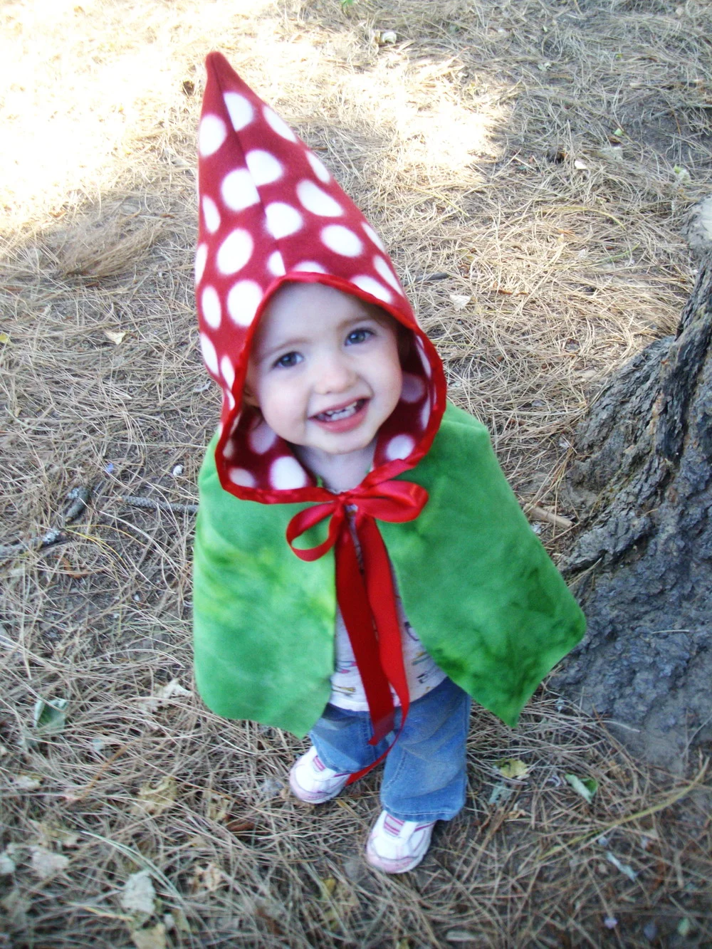 diy garden gnome cloak