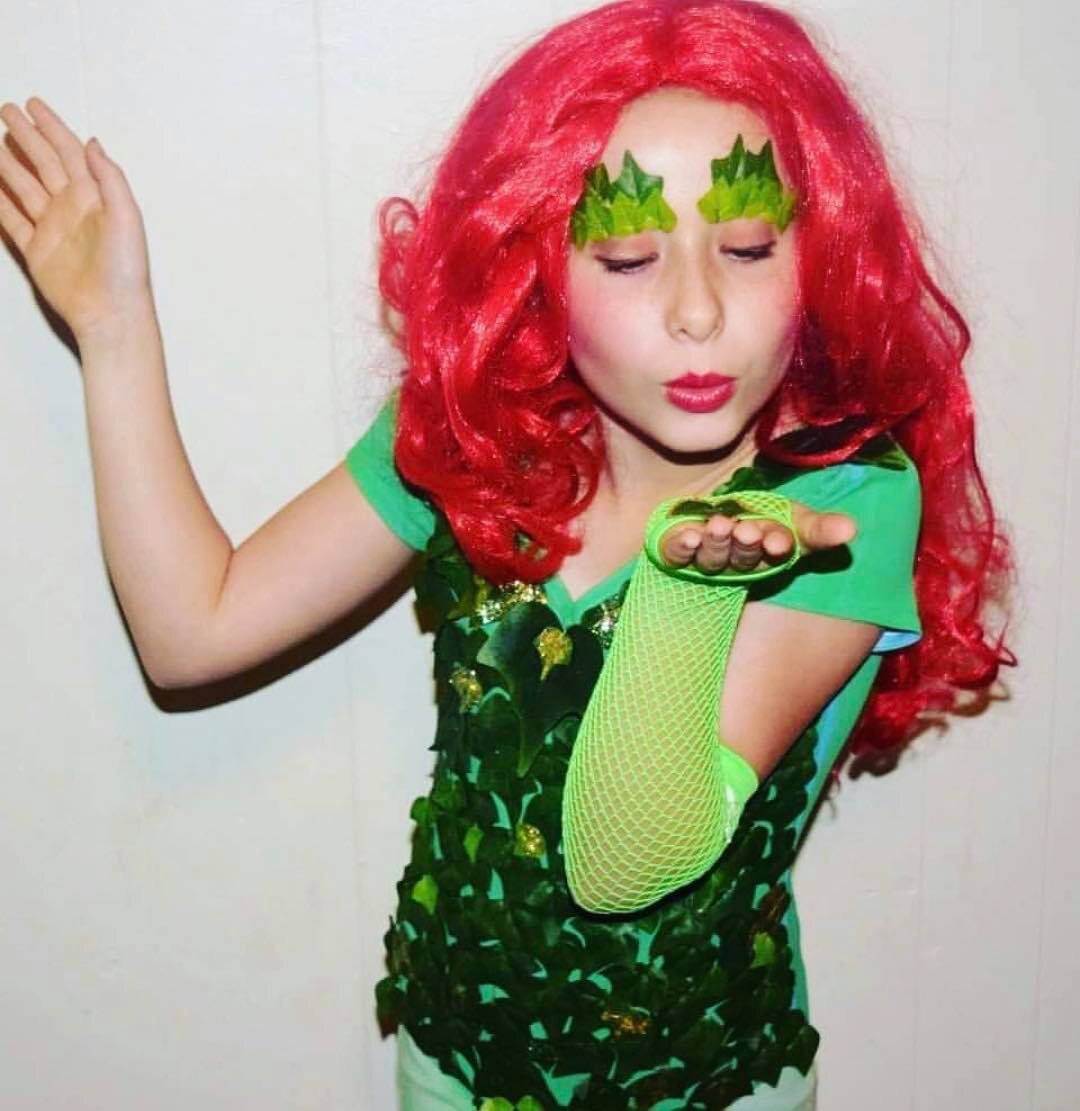 handmade poison ivy costume — The Only Jenny