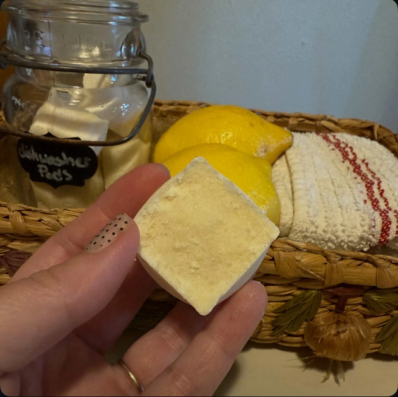 homemade dishwasher pods