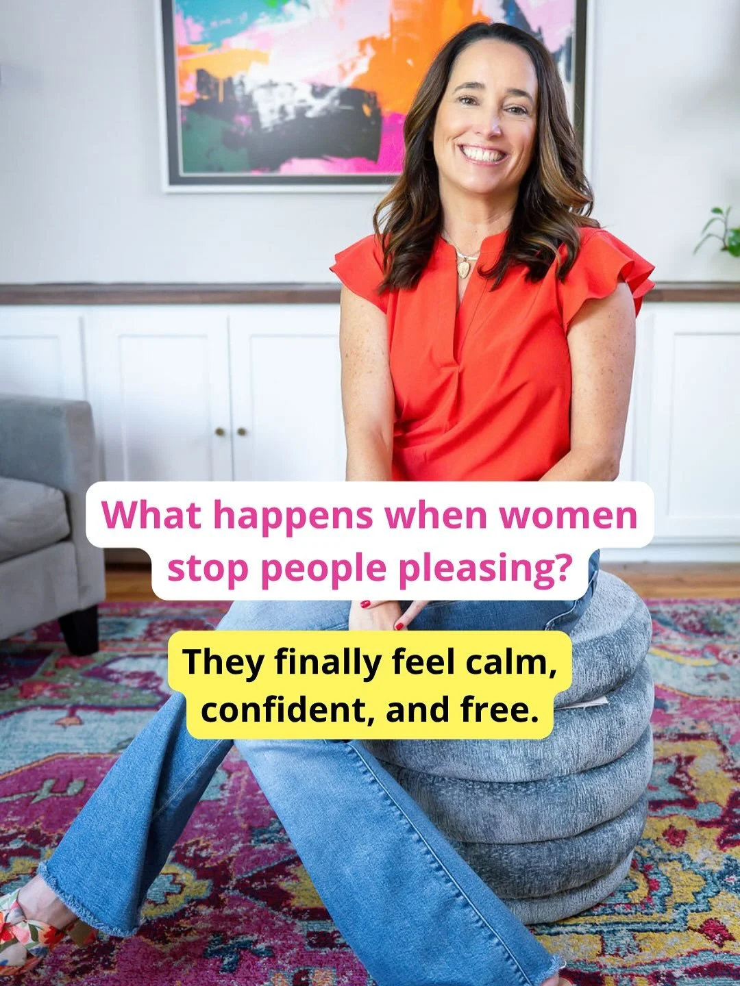 Real stories of women who have quit people pleasing. Want to join them?? Link in bio