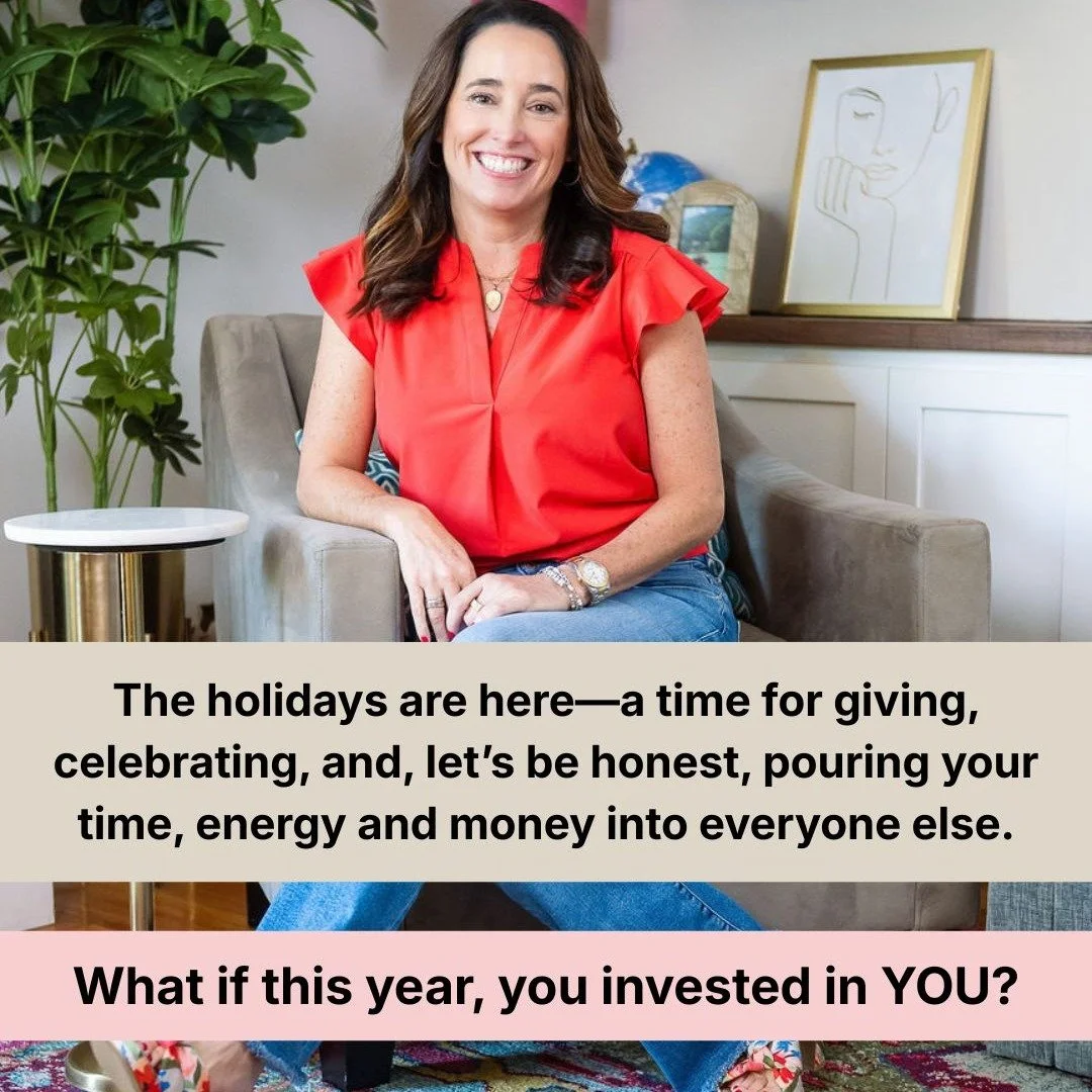 The holidays are here&mdash;a time for giving, celebrating, and, let&rsquo;s be honest, pouring your time, energy and money into everyone else.

What if this year, you invested in YOU?
My 2026 Black Friday offers are designed to help you create a cal