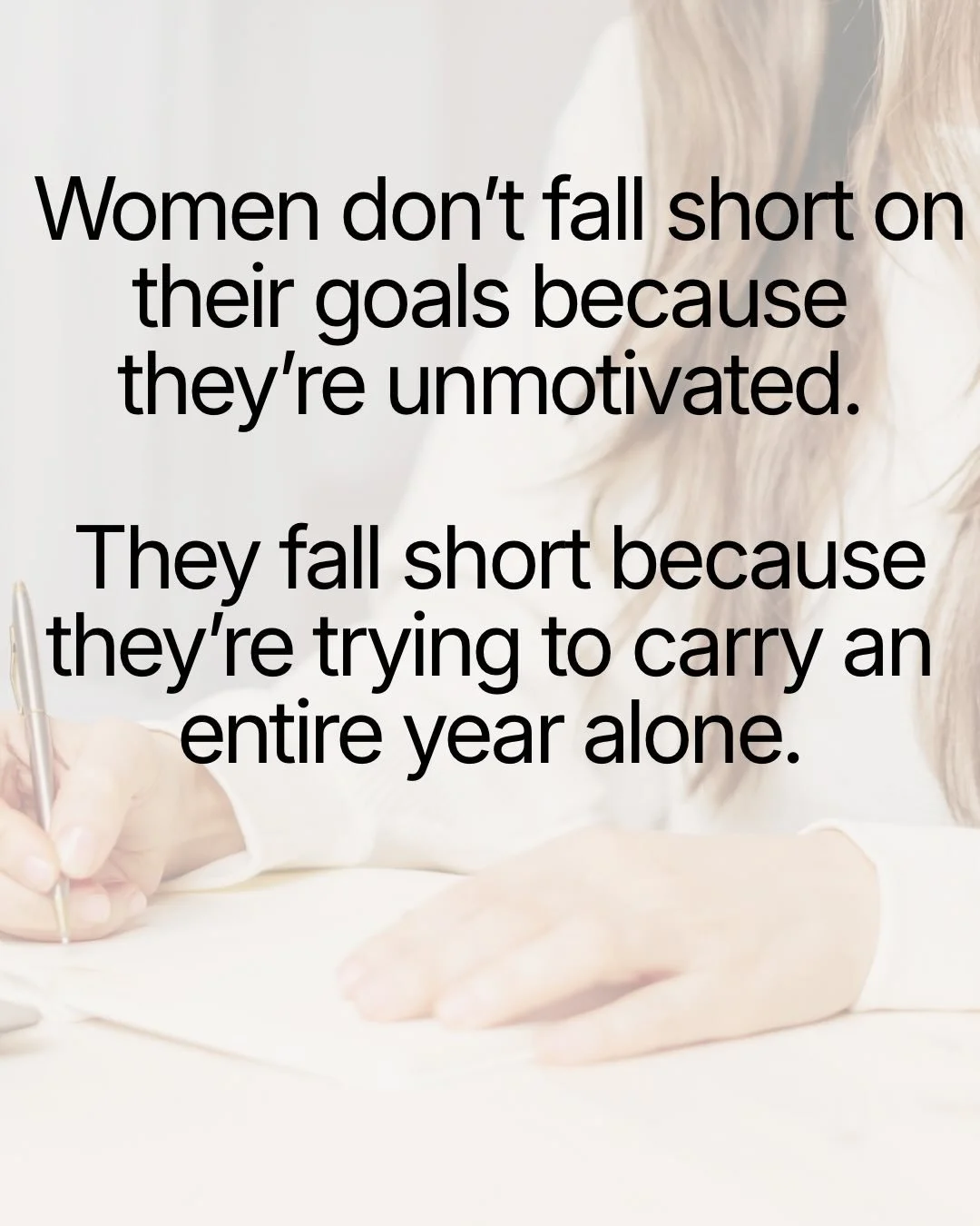 We often blame ourselves for not being motivated enough to make changes happen. But it&rsquo;s not a motivation problem, we just need a calm, intentional structure to carry us though. My 2026 Your Best Year program does just that. Link in bio for sma