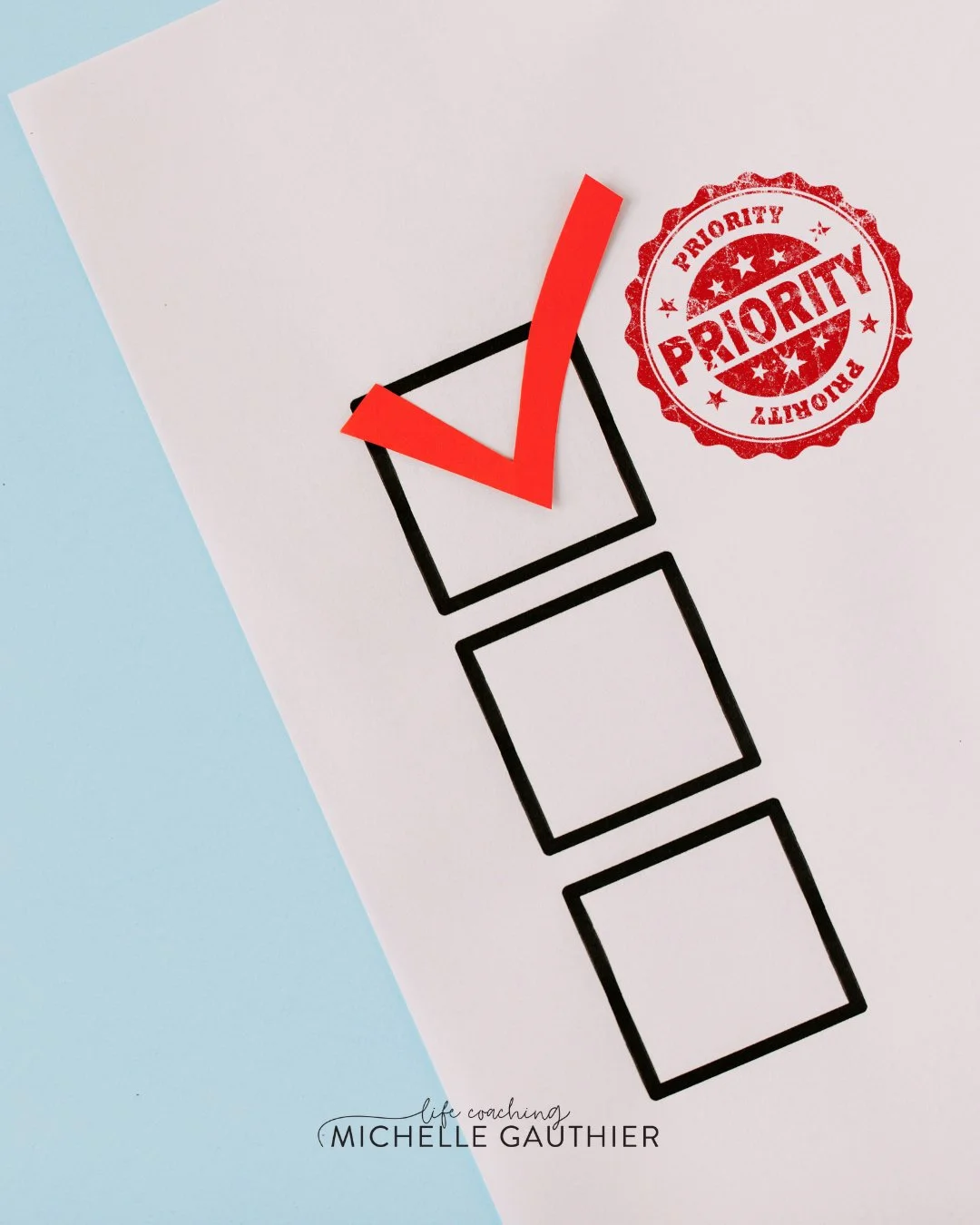 Think about the time you have before the holidays.

If you had to choose just one thing to focus on, one thing to check off your to-do list, what would it be? If an answer just popped into your head, great. You've got your focus.

If your brain said,