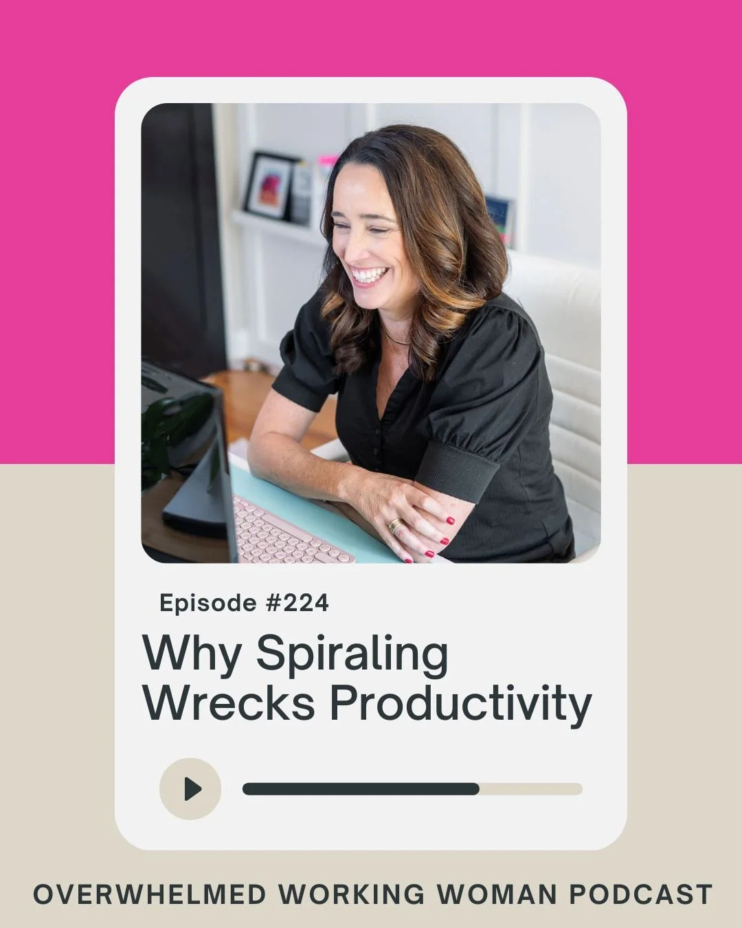 When you&rsquo;re spiraling, your brain isn&rsquo;t looking for answers &mdash; it&rsquo;s looking for safety.

A spiral doesn&rsquo;t mean something has gone wrong.
It doesn&rsquo;t mean you&rsquo;re bad at your job.
It doesn&rsquo;t mean you&rsquo;