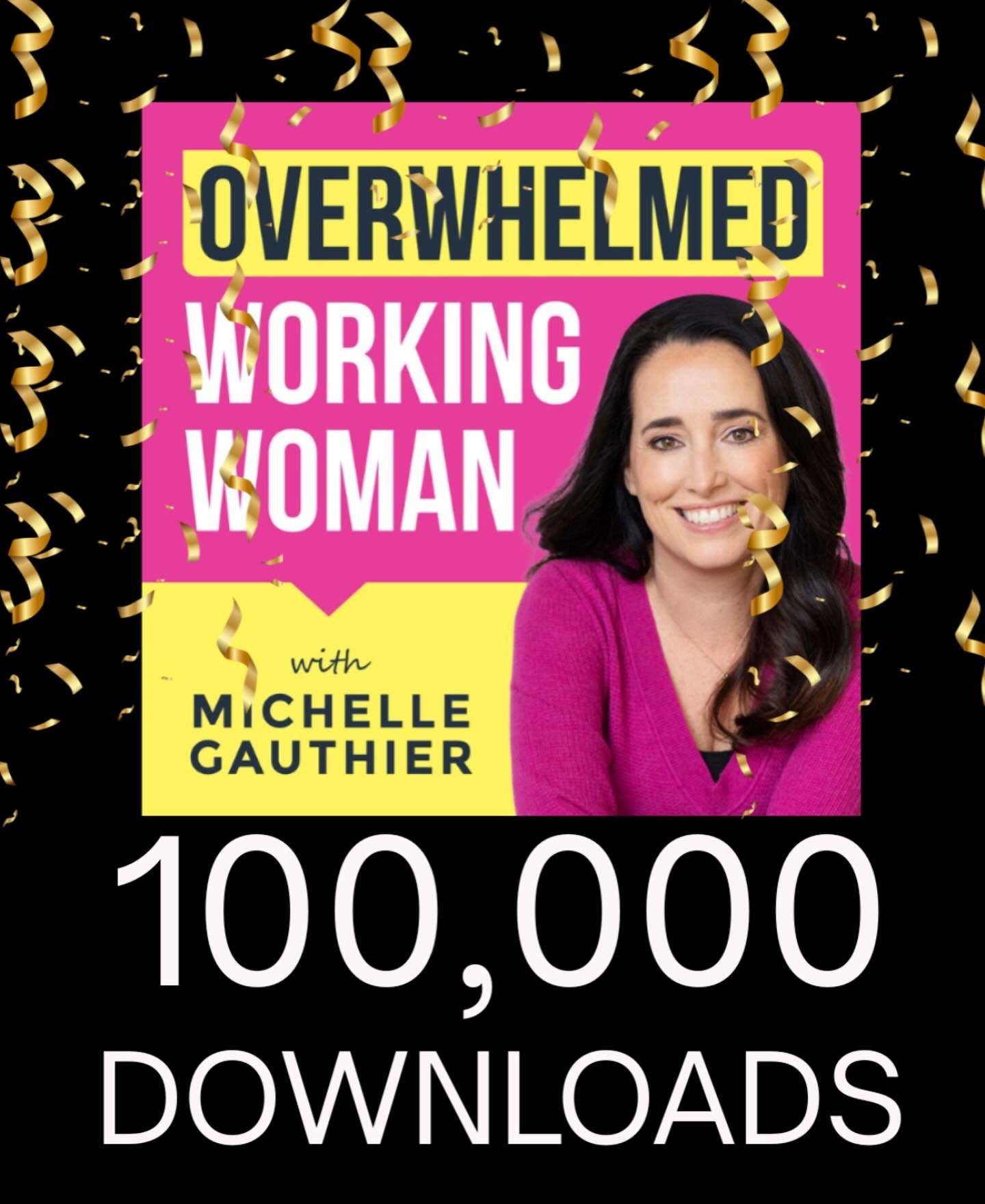 When I started this podcast, I wanted to provide simple ideas for feeling less overwhelmed. I wanted stressed out women to feel less alone. 

It must be working because today we hit 100,000 downloads! 

That means thousands of women learning that bus