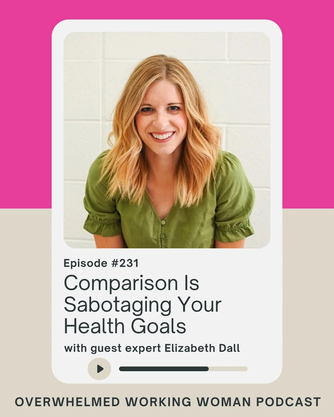 Unfortunately, many overwhelmed working women believe the only way to improve their health is by pushing harder and being stricter with themselves.

We were taught:
Push harder.
Be stricter.
Be more disciplined.

And when life inevitably interrupts t