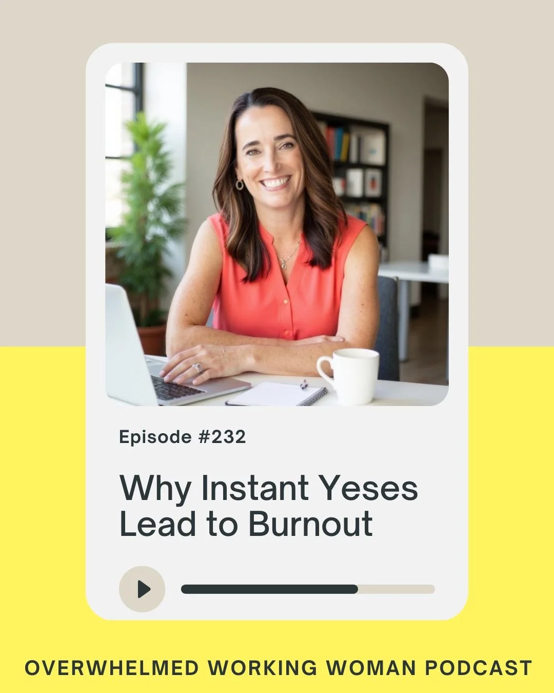 Overwhelm doesn&rsquo;t always come from bad time management. Sometimes it comes from decisions **we never actually made**.

When &ldquo;yes&rdquo; becomes your automatic default, your time slowly fills with things you didn&rsquo;t intentionally choo