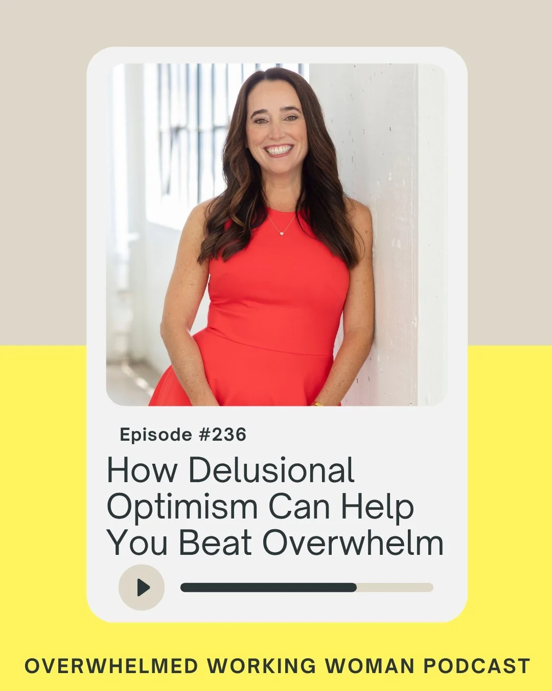 Here&rsquo;s the headline about overwhelm: it isn&rsquo;t coming from your situation. It&rsquo;s coming from the way you&rsquo;re thinking about your situation.

Many of us have been taught that negative thinking is realistic, a safer bet, or even mo