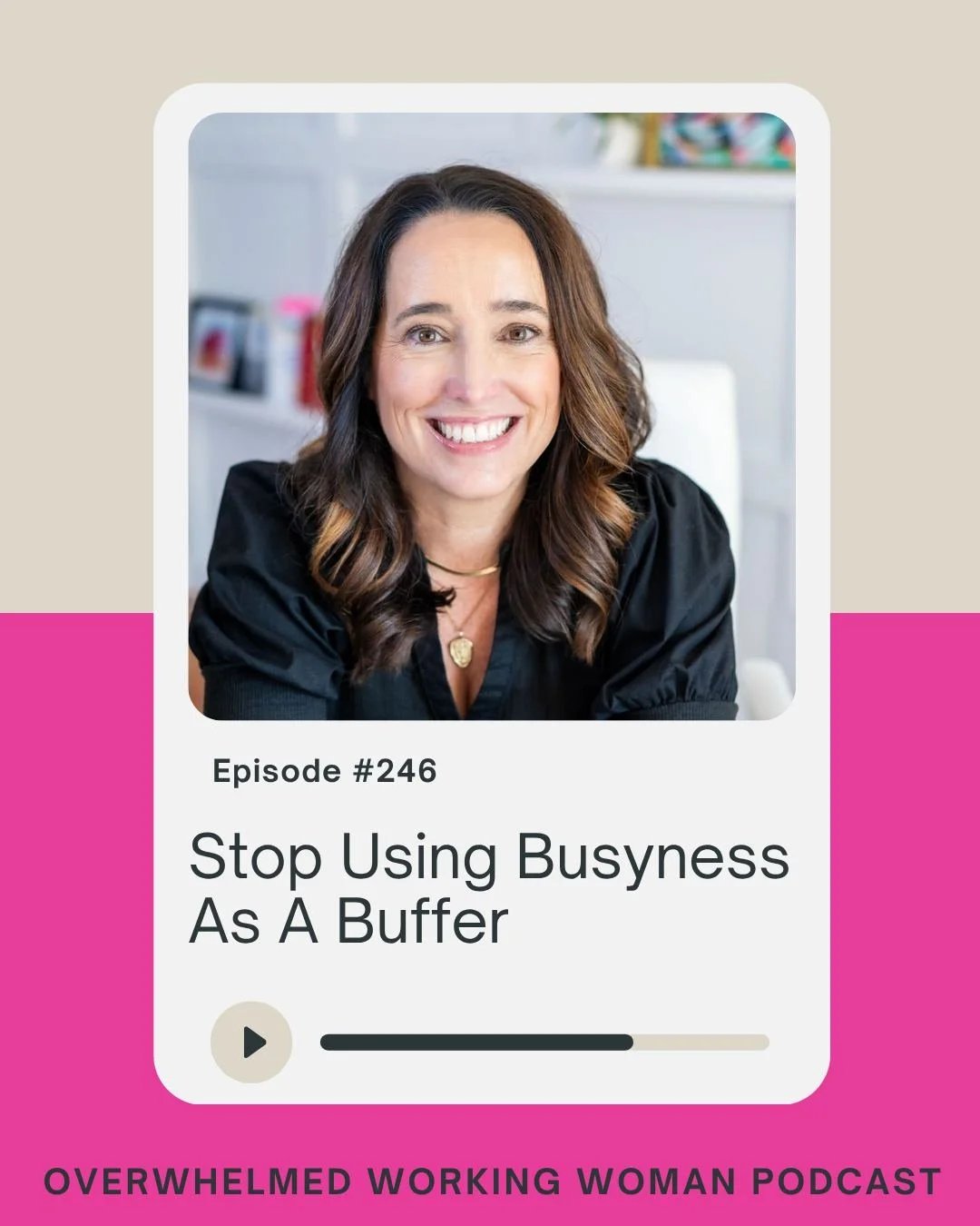 Busyness can be one of the most socially rewarded forms of buffering.

Because it looks productive.
It feels responsible.
And no one questions it.

But underneath it, there&rsquo;s often something we don&rsquo;t want to sit with&mdash;uncertainty, gu