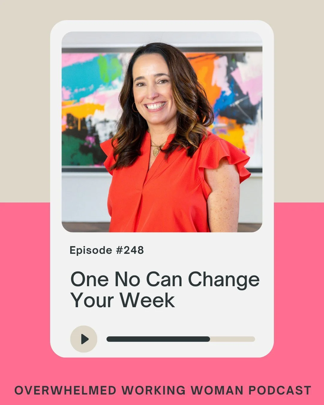 Maycember is upon us. But what if instead of just gritting your teeth and surviving it, you made one small change that decreased your overwhelm and allowed you some breathing room?

That one small change? Saying no&mdash;just to one thing.

Most over