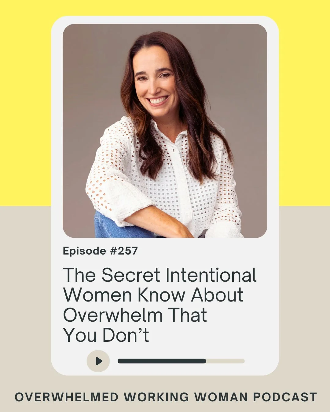 For years, I thought overwhelm was a scheduling problem, so I kept getting more organized, becoming more efficient, and finding ways to get more done. I was, and still am, very good at getting things done.

The problem? Every time I cleared my plate,