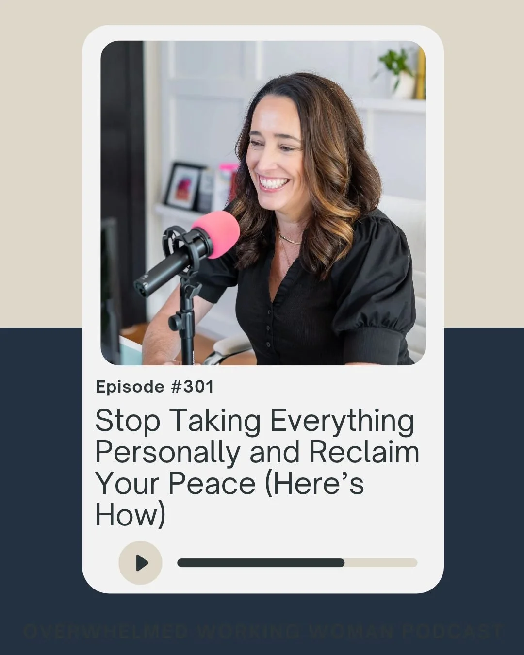 The meaning we attach to someone's behavior can cause us just as much stress as the behavior itself.

Someone can be short with me without being a horrible person. A friend can cancel plans without secretly disliking me. A colleague can make a mistak