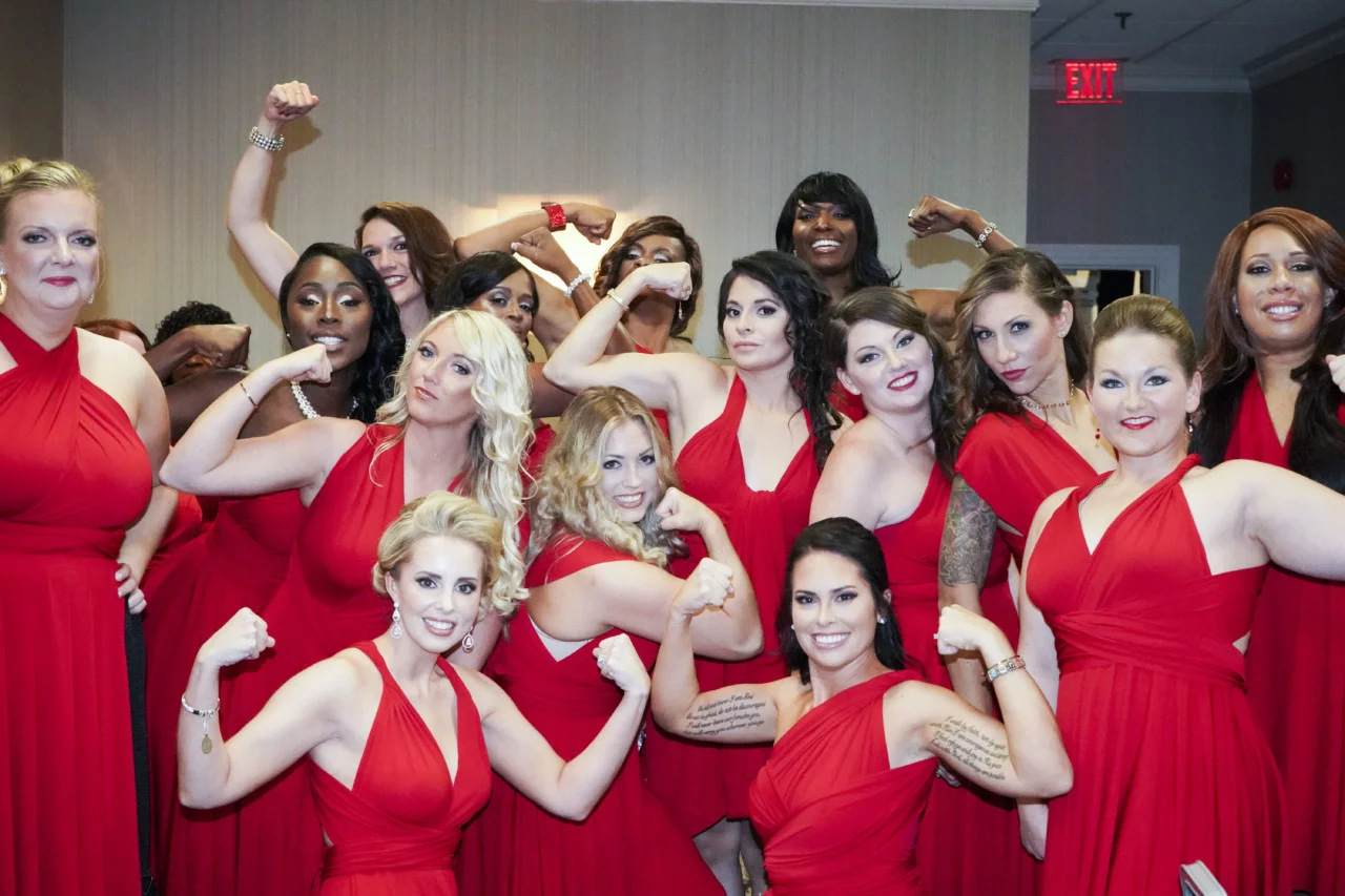 Peter van Agtmael Contestants flex before the 2017 Ms. Veteran America pageant.jpg