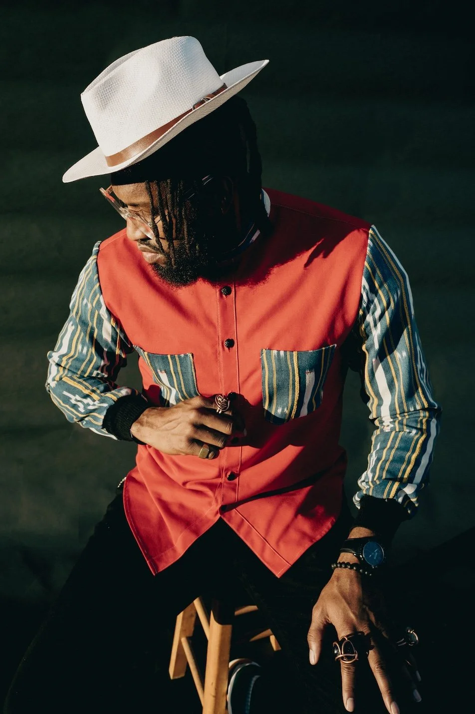 The Baoule Indigo Shirt