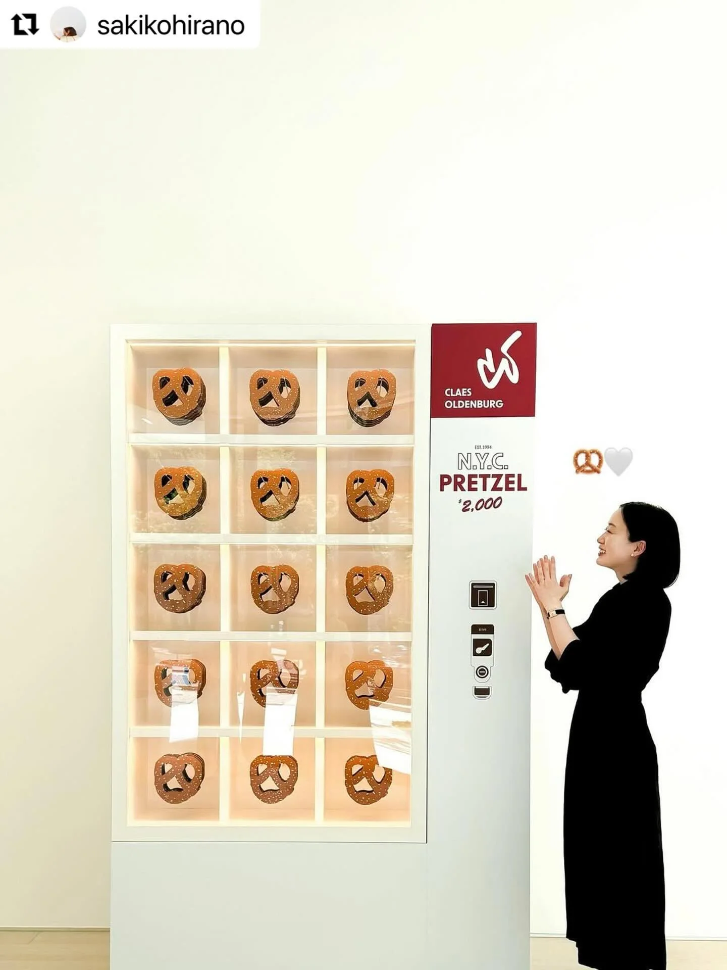 .
Pace 東京で開催中のクレス・オルデンバーグ展「いろいろ」は、本日8月23日（土）が最終日となります。
まだご覧になっていない方は、この機会にぜひお立ち寄りください。

Pace 東京
Claes Oldenburg: This &amp; That
クレス・オルデンバーグ展「いろいろ」
会期：〜2025年8月23日（土）
会場：東京都港区虎ノ門5-8-1 麻布台ヒルズ ガーデンプラザ A1 - 2階

Thank you for your wonderful perspective, S