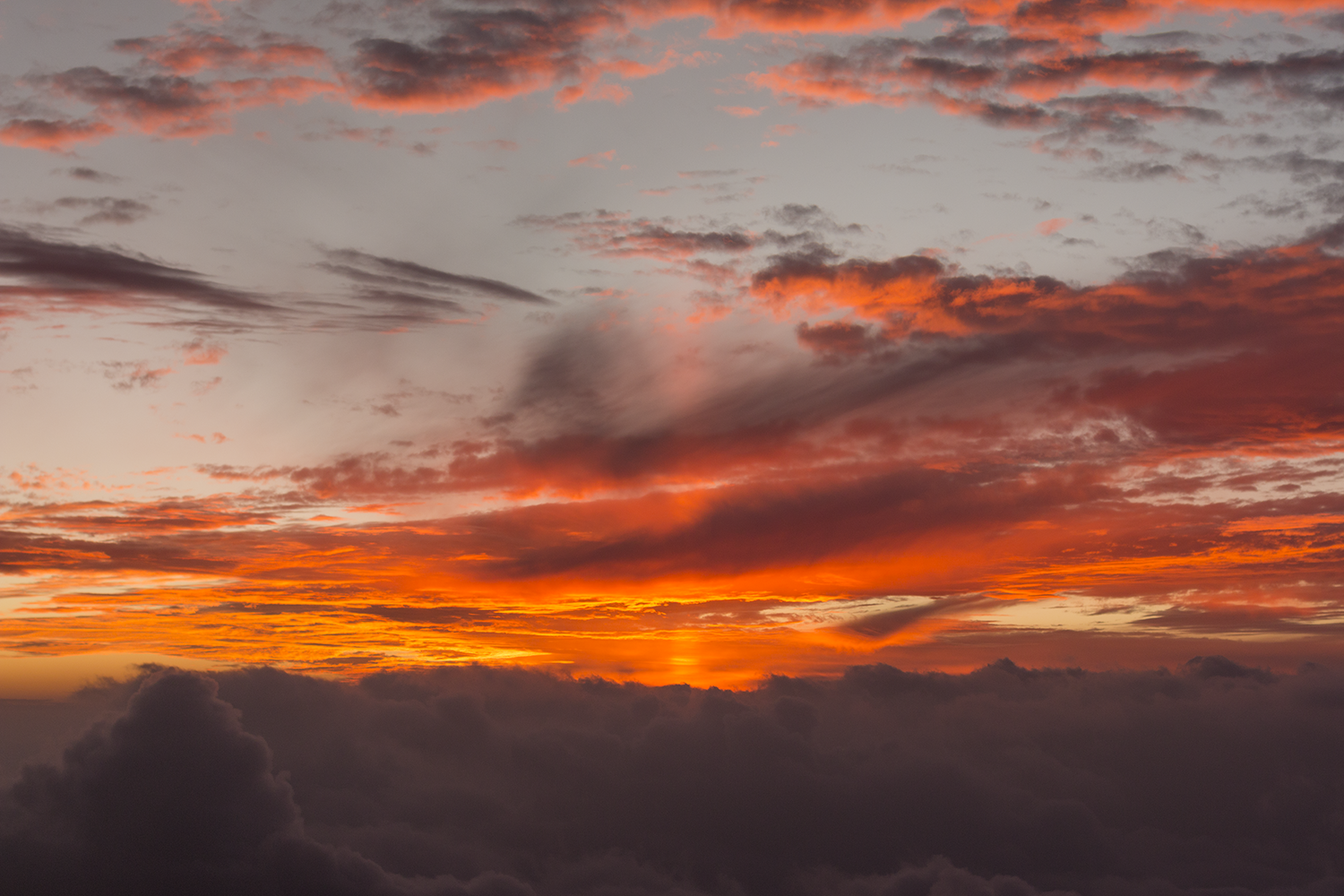 Sunset at 3500m Base Camp