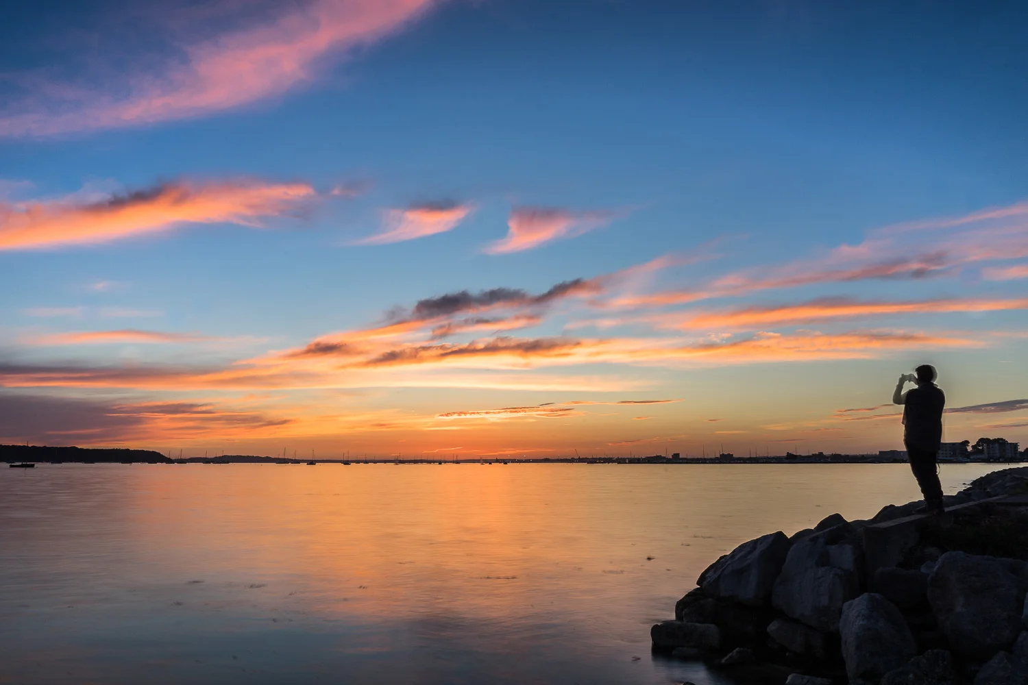 First Sandbanks sunset with the Sony 28mm F2 - Shot at F8 - 4s - ISO100