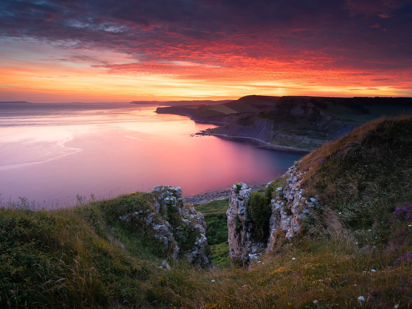 Jurassic Coast Sunset | Dorset Landscape Photography (Copy)