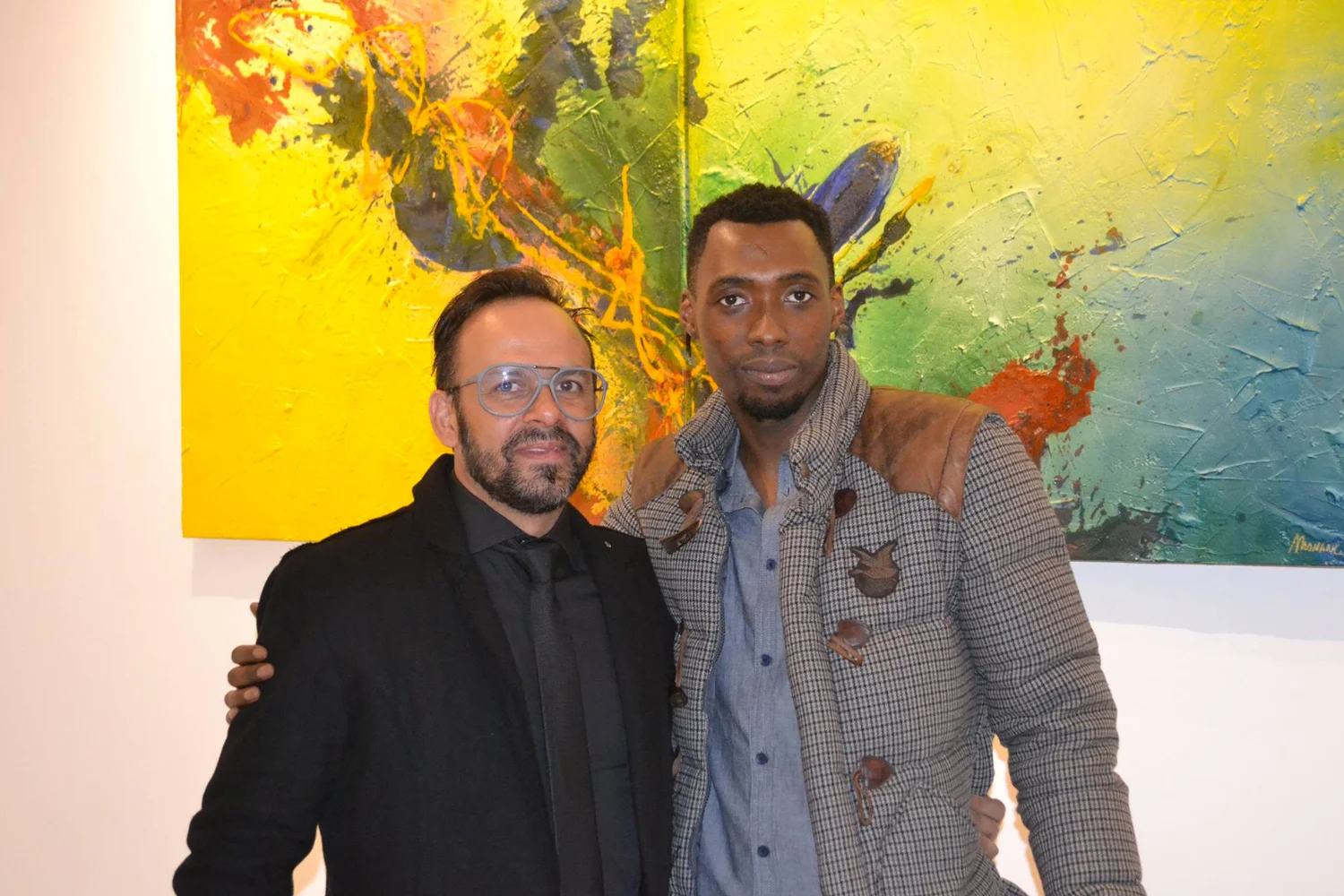 VERNISSAGE MONANC - Galerie Golan Rouzkhosh