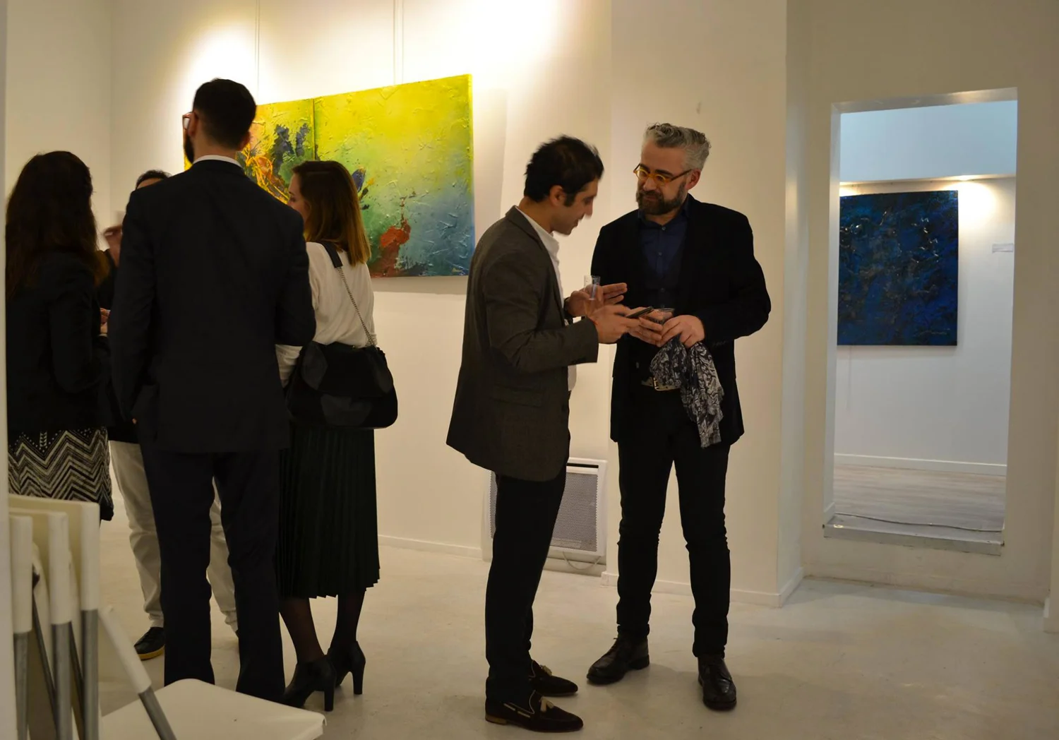 VERNISSAGE MONANC - Galerie Golan Rouzkhosh