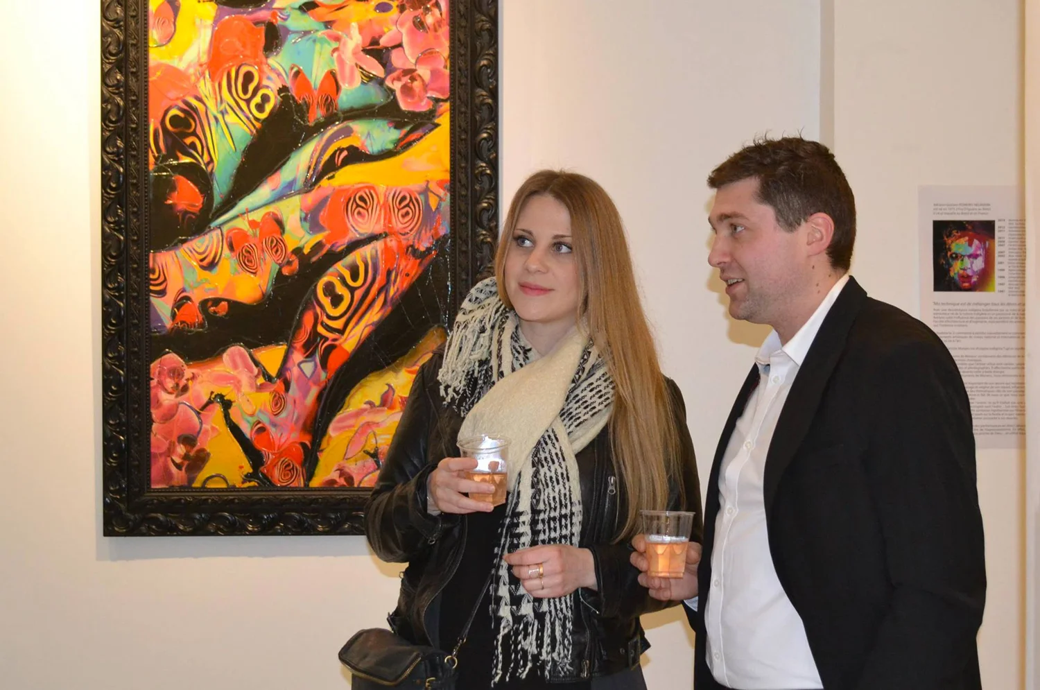 VERNISSAGE MONANC - Galerie Golan Rouzkhosh