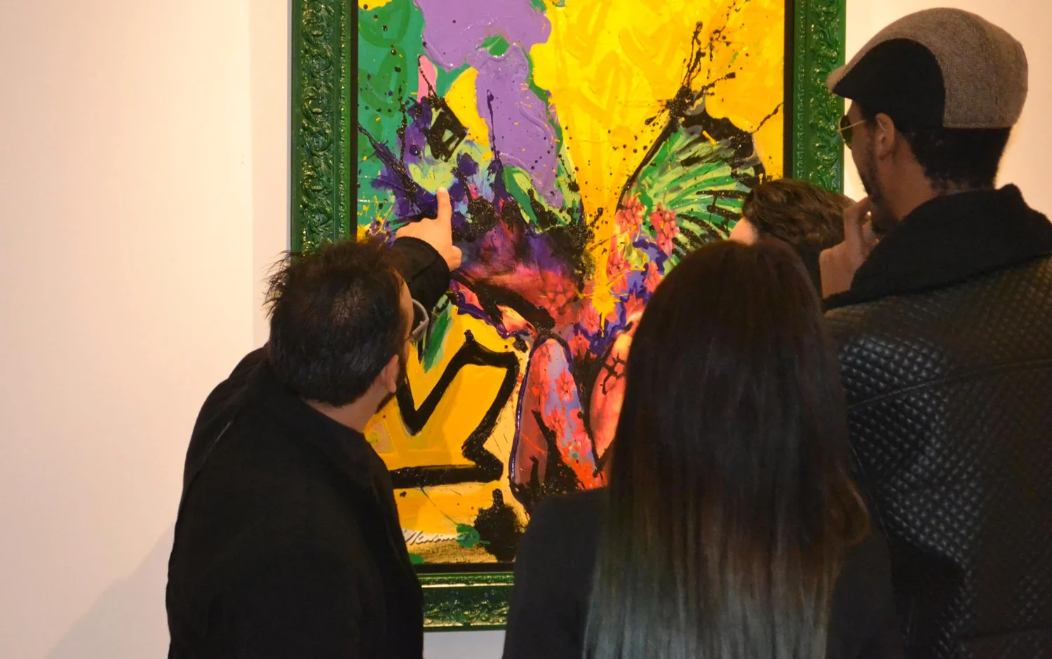VERNISSAGE MONANC - Galerie Golan Rouzkhosh