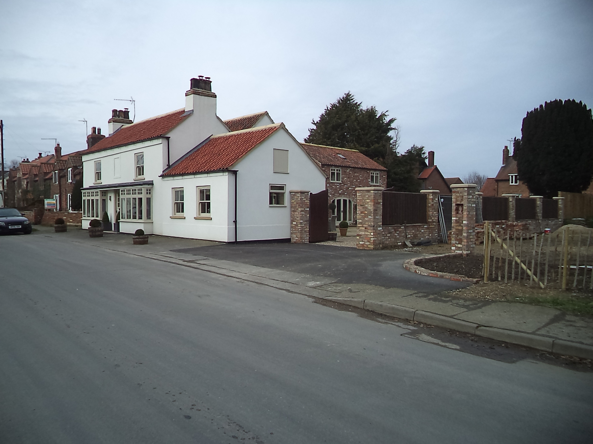 Pub after Redevelopment within the Street Scene