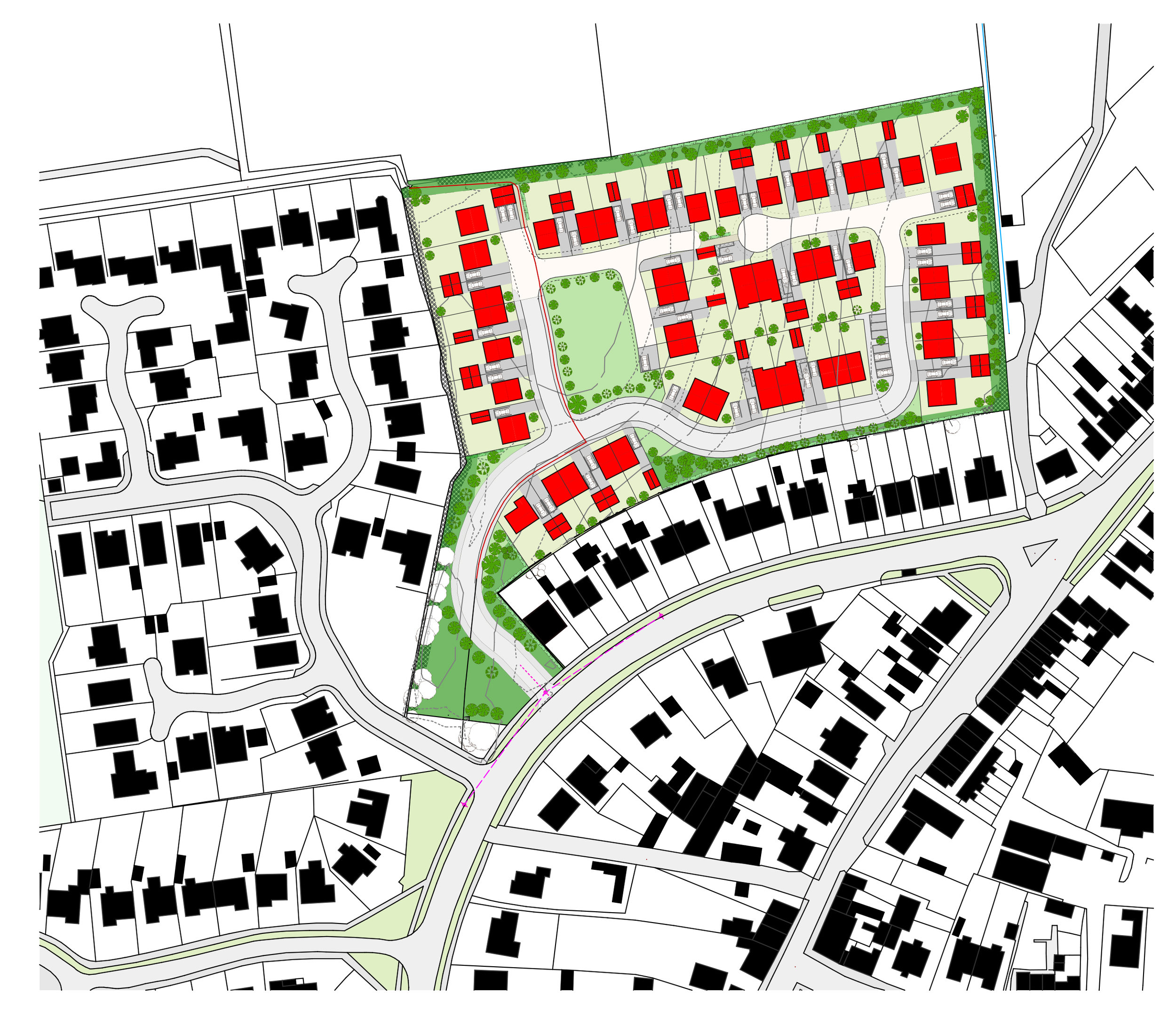 Outline Permission for 50 houses