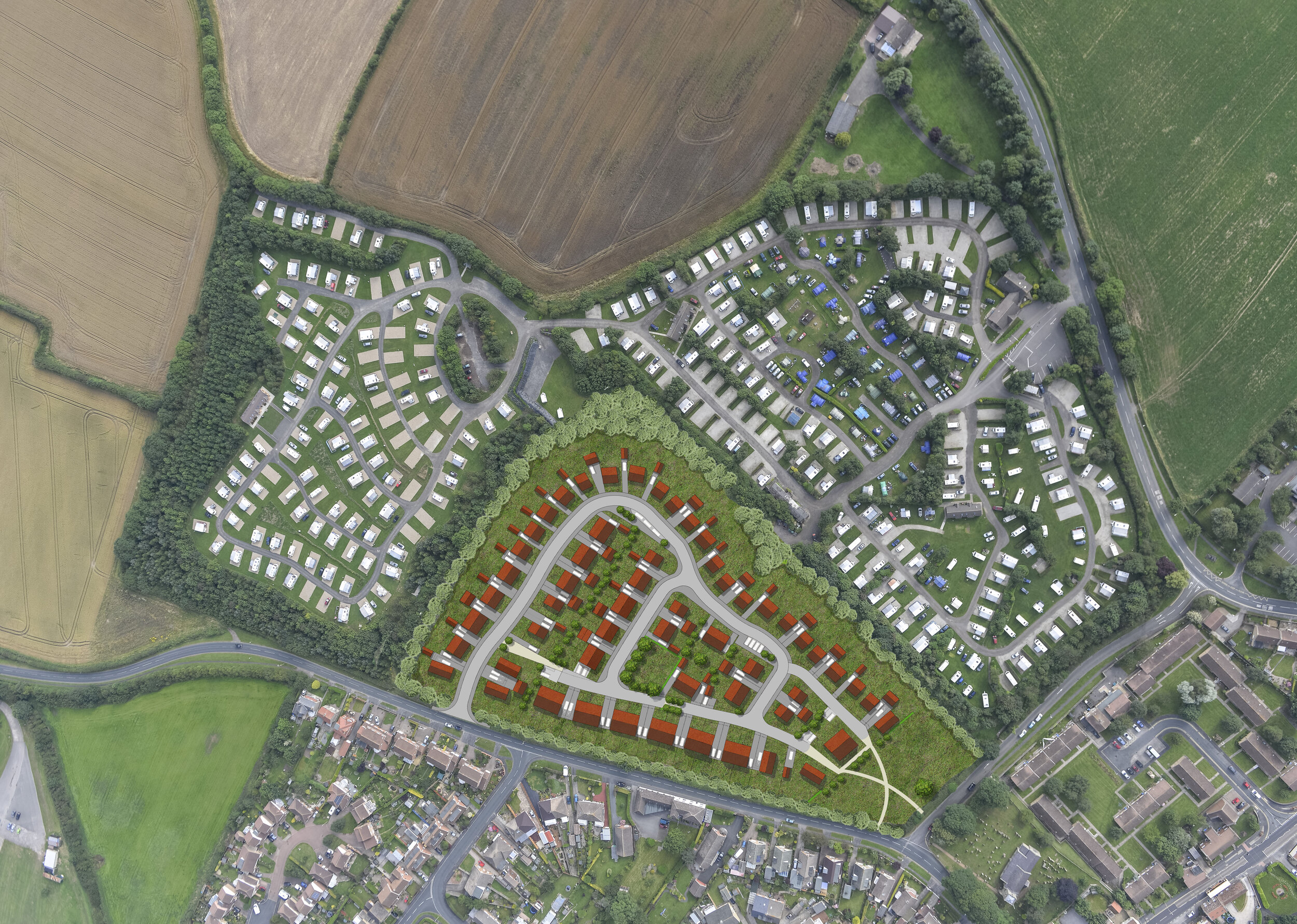 Outline Permission for 80 Dwellings